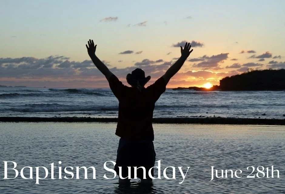Baptism Sunday