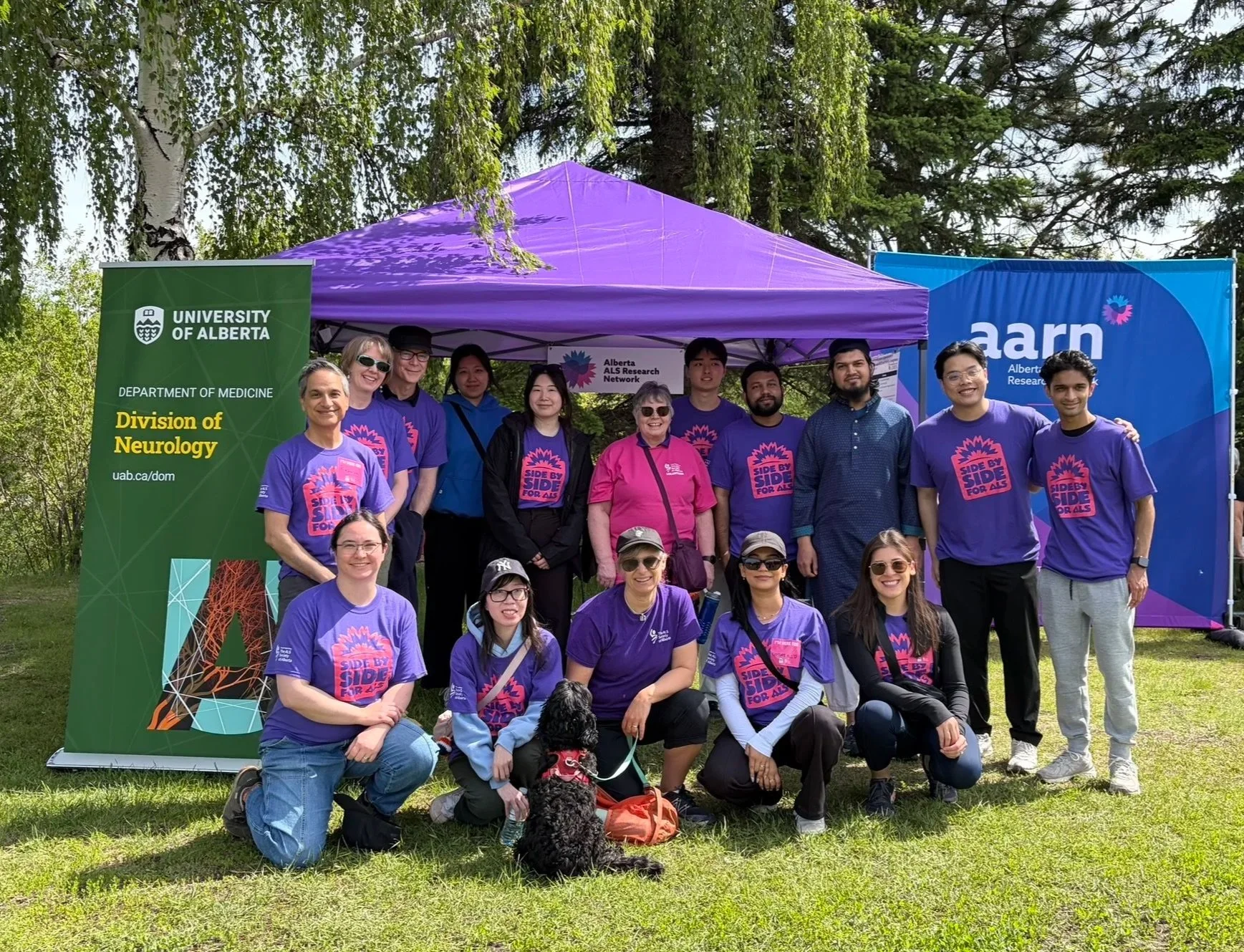 Side-by-side for ALS 2026 - Annual ALS charity walk at Rundle Park