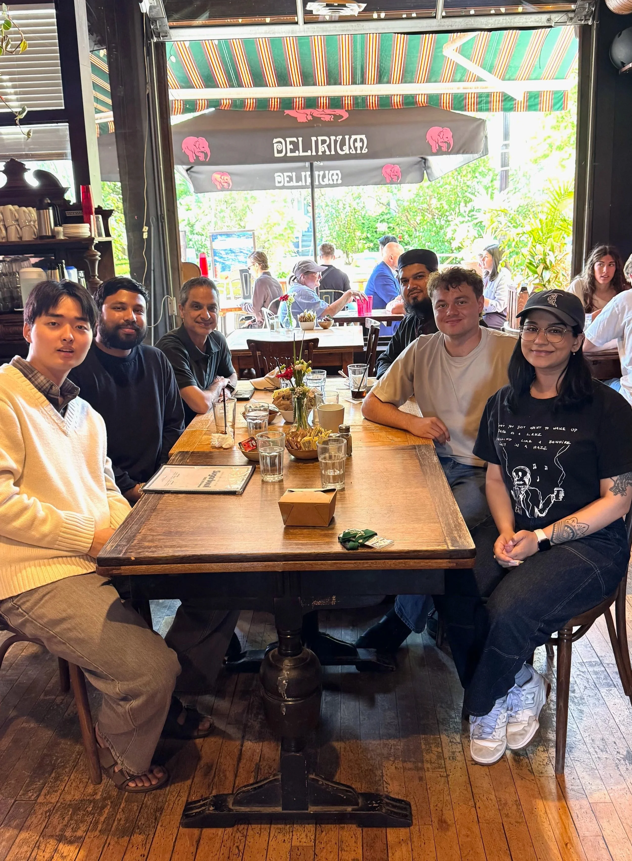 Post-defence lunch for Matt who successfully defended his MSc and is starting medical school at the University of Calgary! Congrats and good luck!