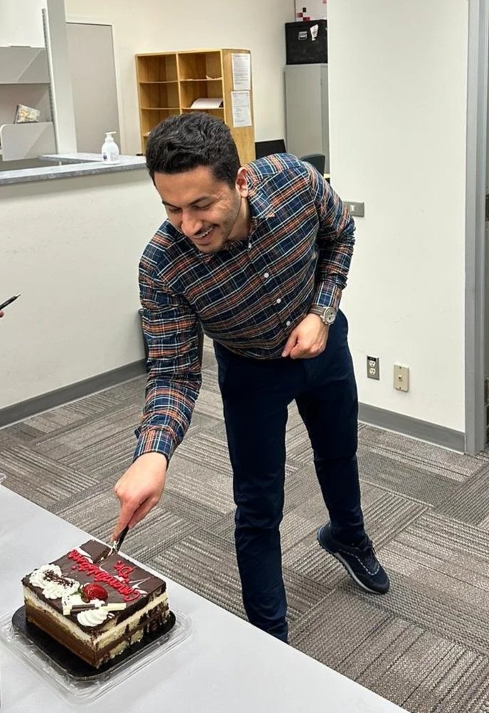 Congrats, Doctor! Pedram after successfully defending his PhD. All the best with your postdoc in Vancouver!