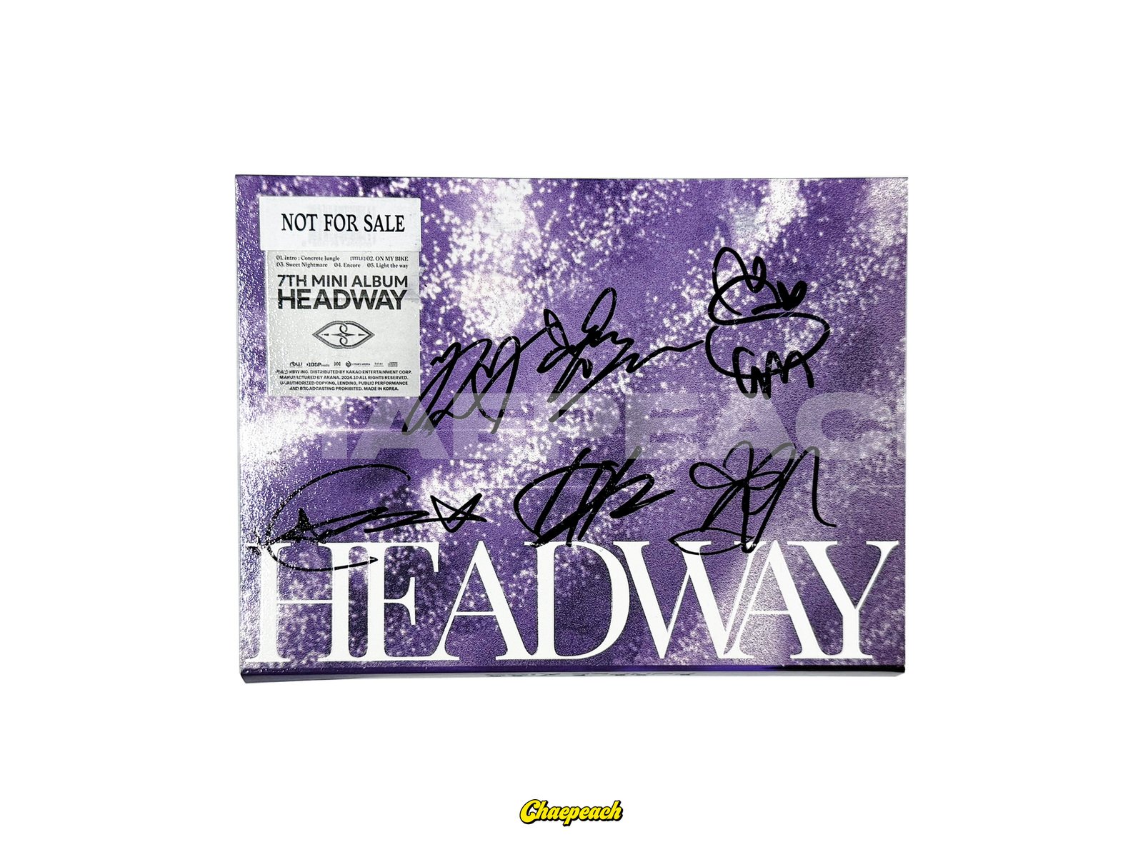 PURPLE KISS - HEADWAY SIGNED ALBUM