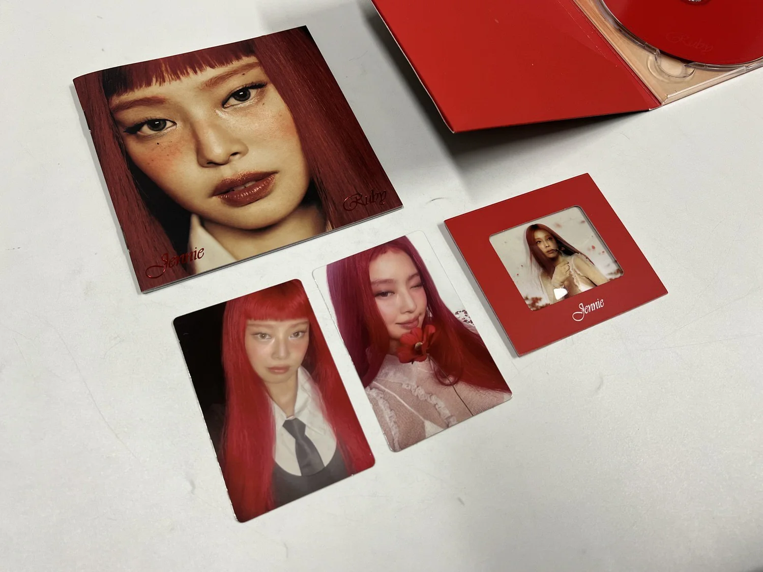 JENNIE (BLACKPINK) - Ruby (DIGIPACK ver.) SIGNED ALBUM — chaepeach