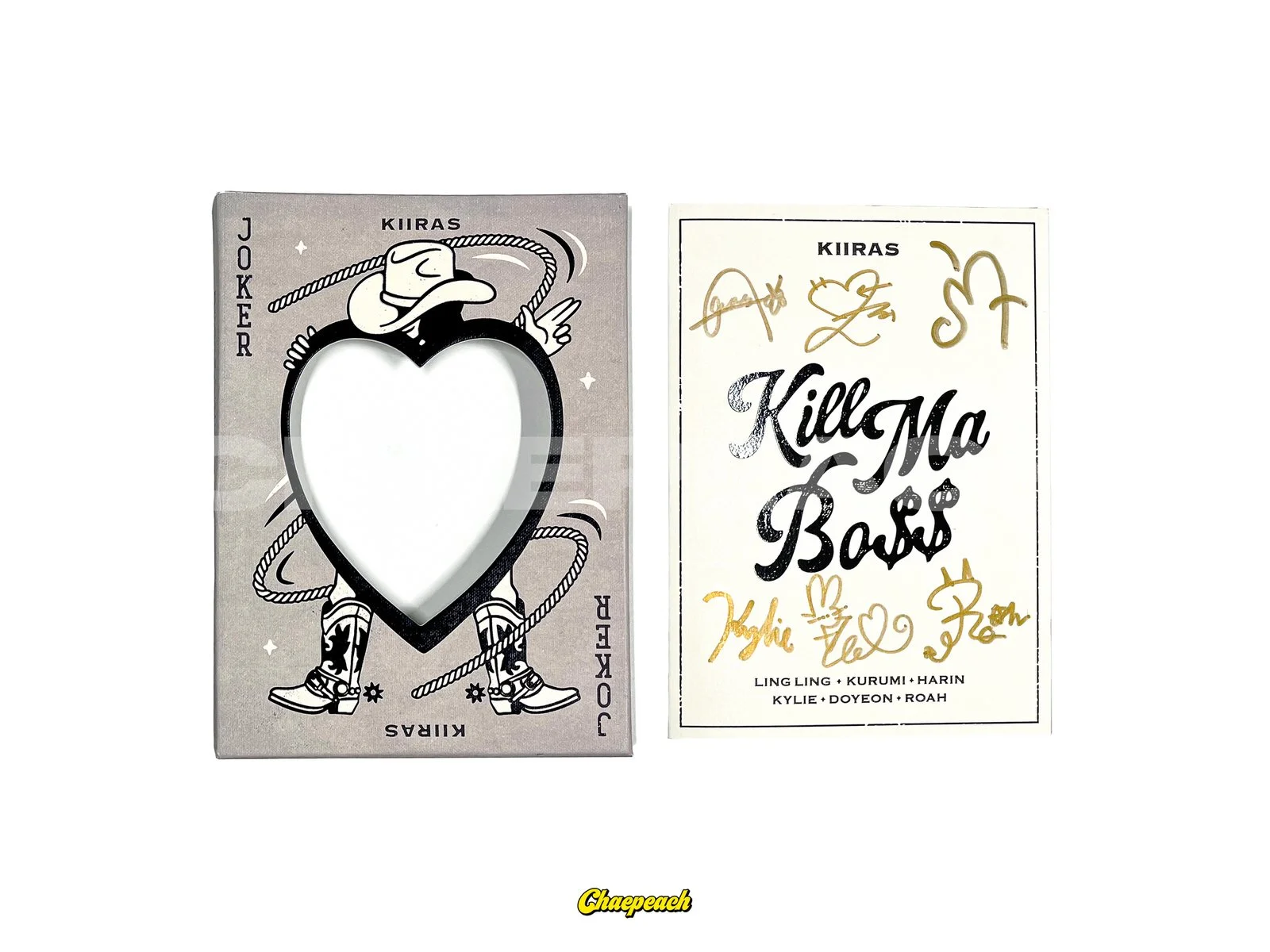 KIIRAS - KILL MA BO$$ (JOKER ver.) SIGNED ALBUM + All Member Messaged Photobook