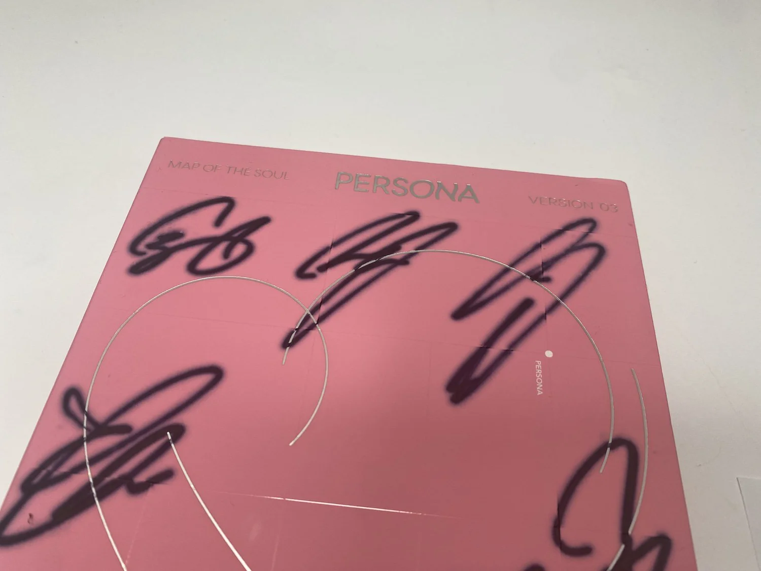 BTS直筆サイン】MAP OF THE SOUL: PERSONA BTS Map of the Soul