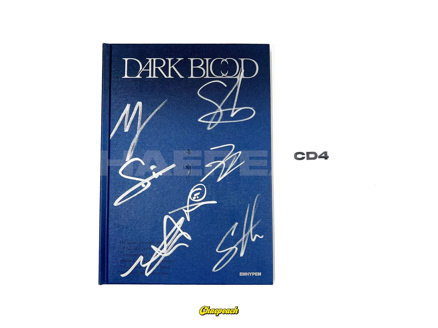 ENHYPEN - DARK BLOOD (FULL ver.) SIGNED ALBUM — chaepeach