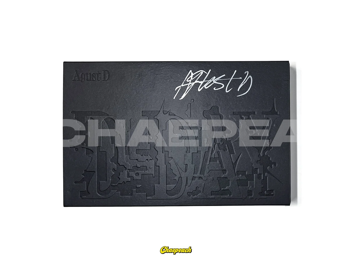 AGUST D (BTS SUGA) - D-DAY (VERSION 01) SIGNED ALBUM — chaepeach