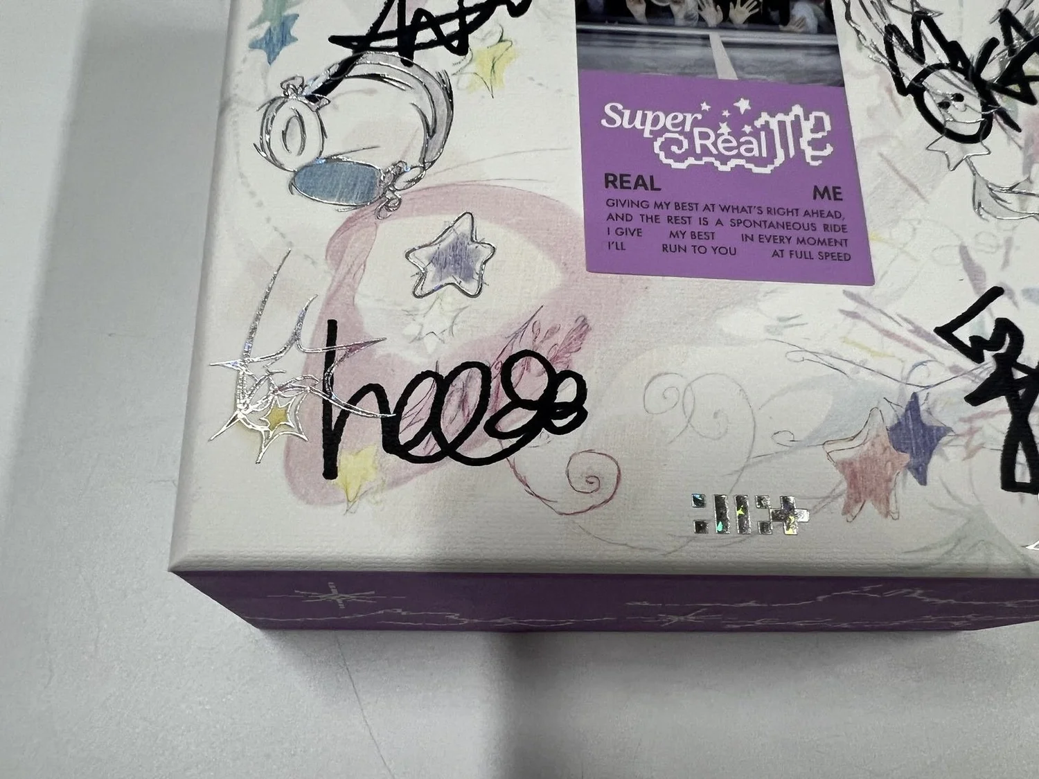 ILLIT - SUPER REAL ME (REAL ME Ver.) SIGNED ALBUM — chaepeach