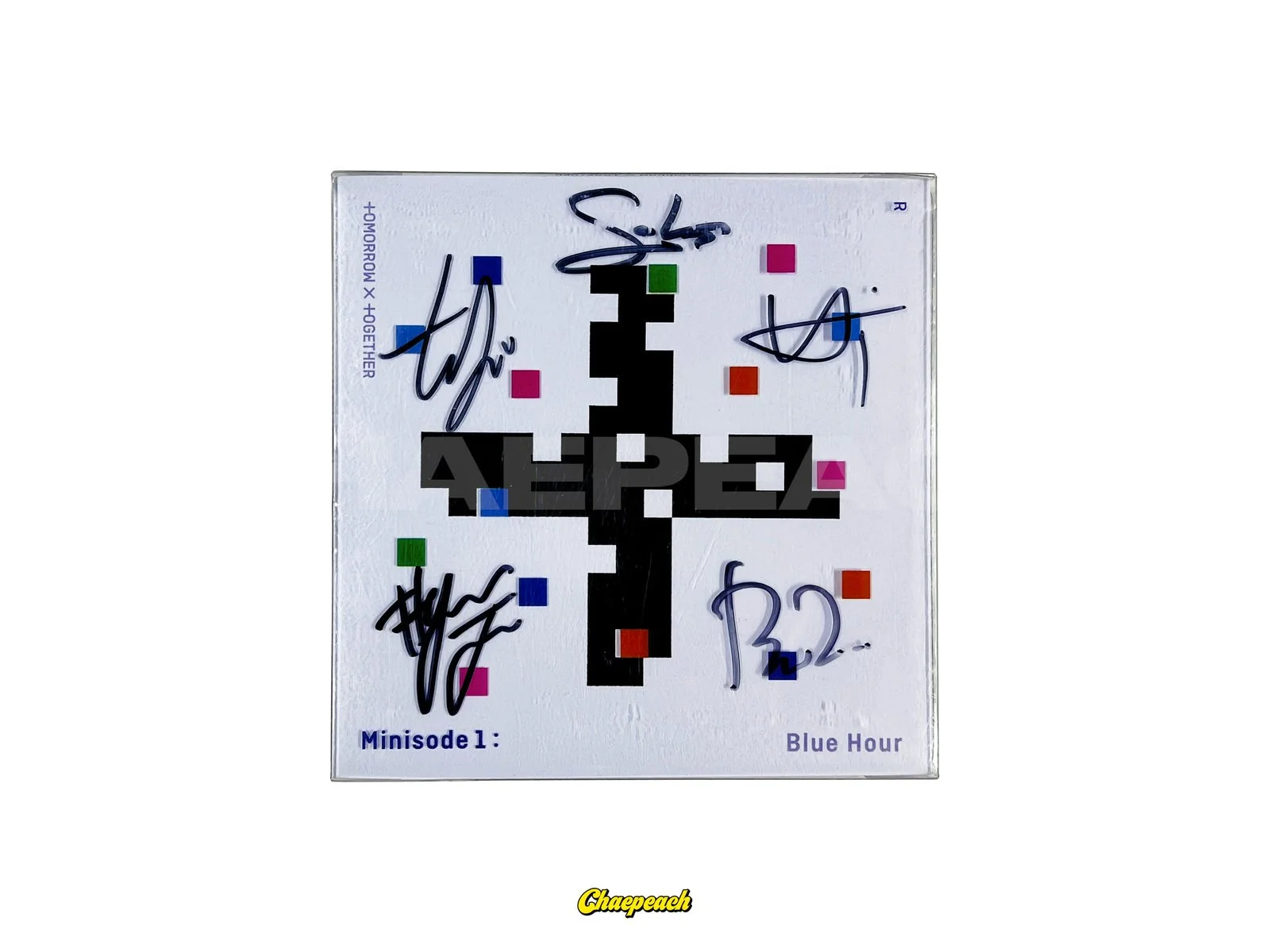 TOMORROW X TOGETHER (TXT) - minisode1 : Blue Hour (R Ver.) SIGNED ALBUM NEW