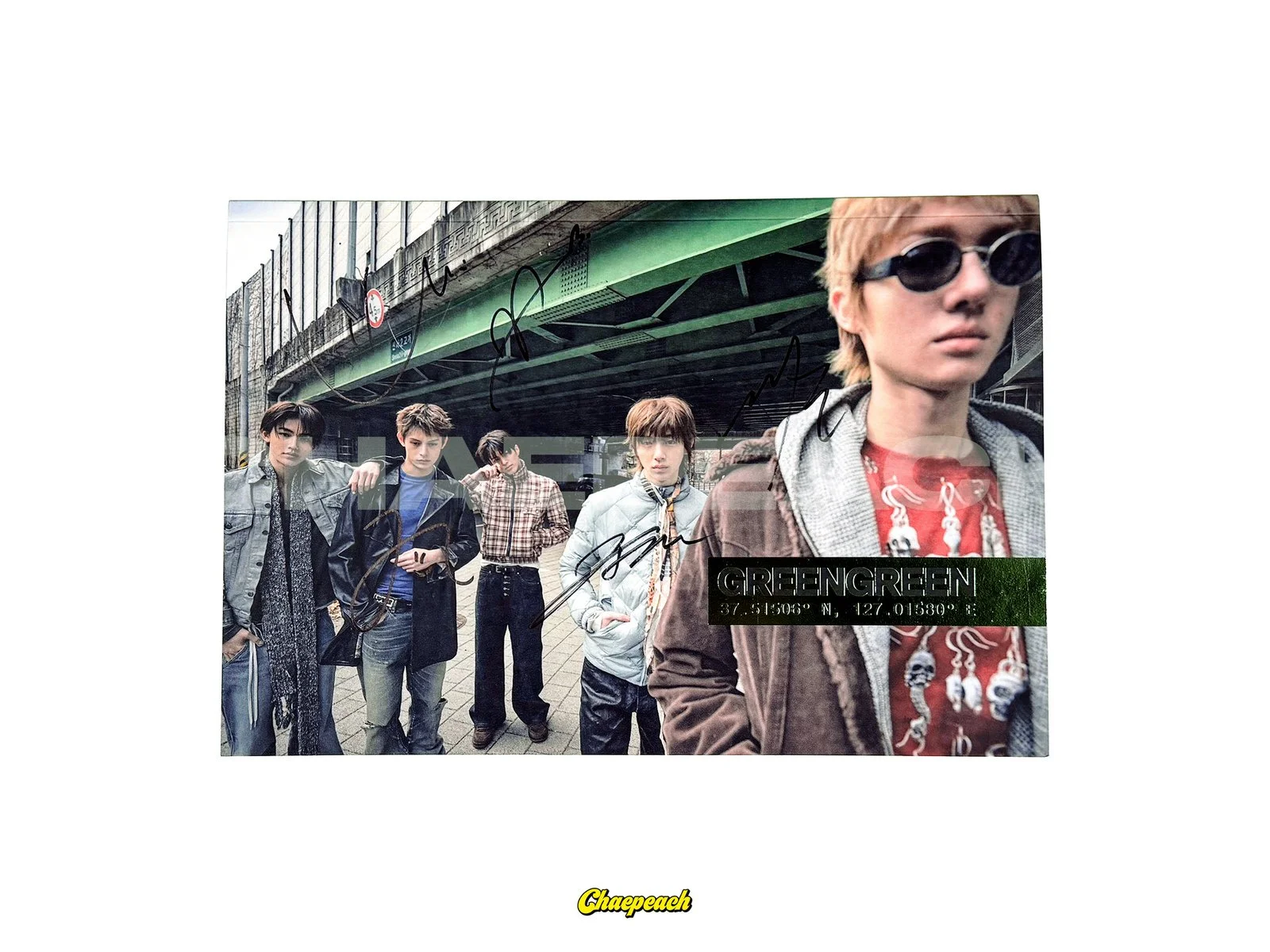 CORTIS - GREENGREEN (BRIDGE ver.) SIGNED ALBUM