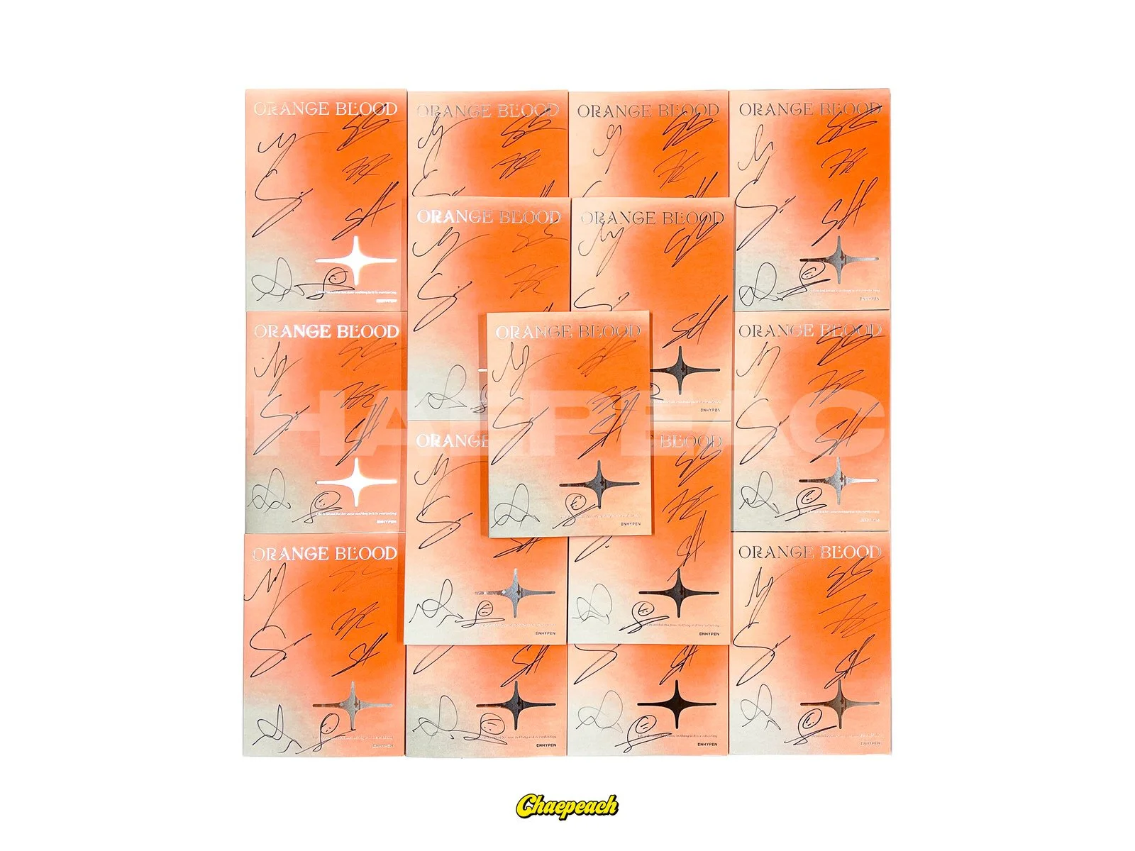 ENHYPEN - ORANGE BLOOD (KSANA ver.) SIGNED ALBUM