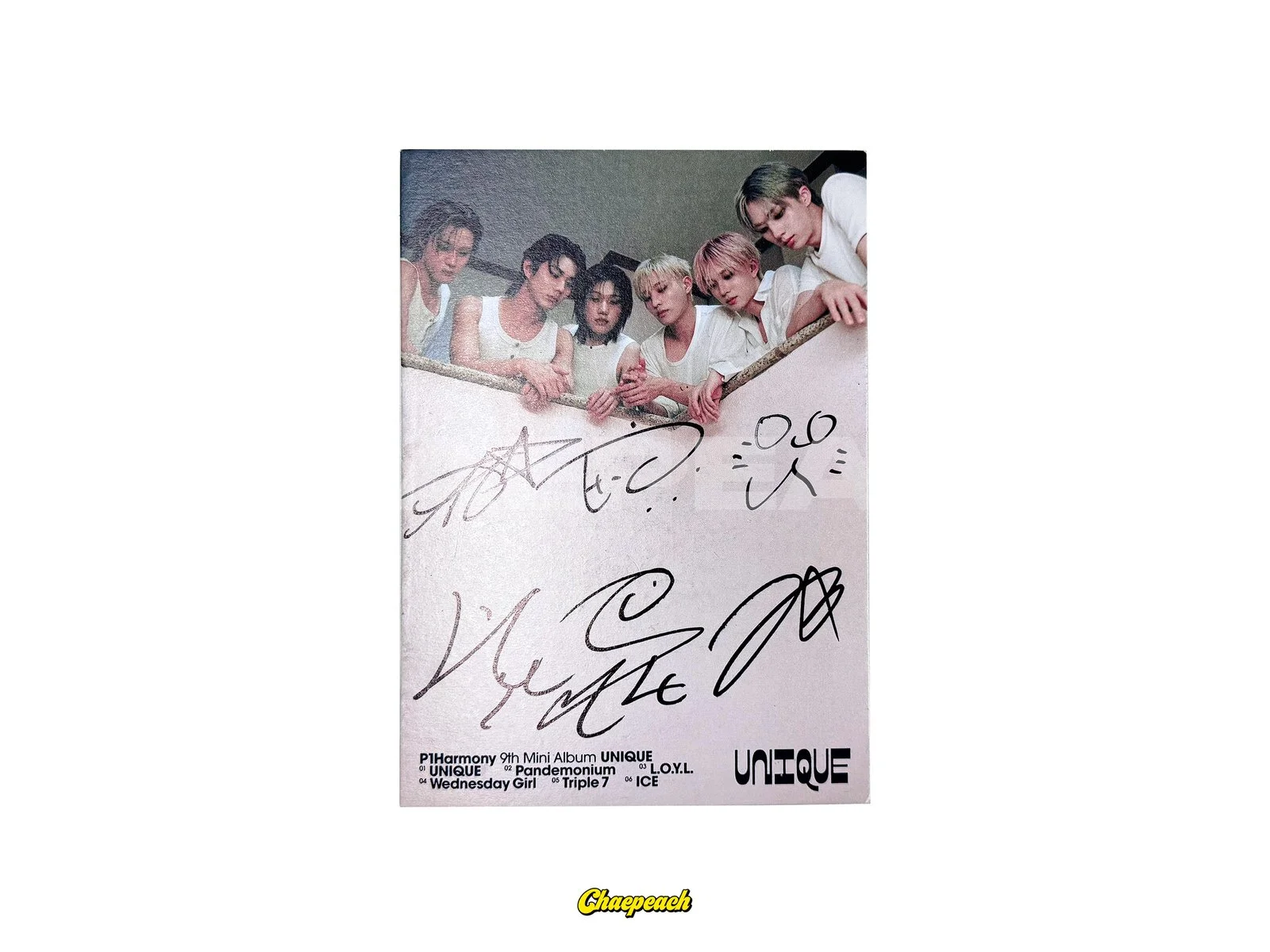 P1Harmony - UNIQUE (Photobook B Ver.) SIGNED ALBUM