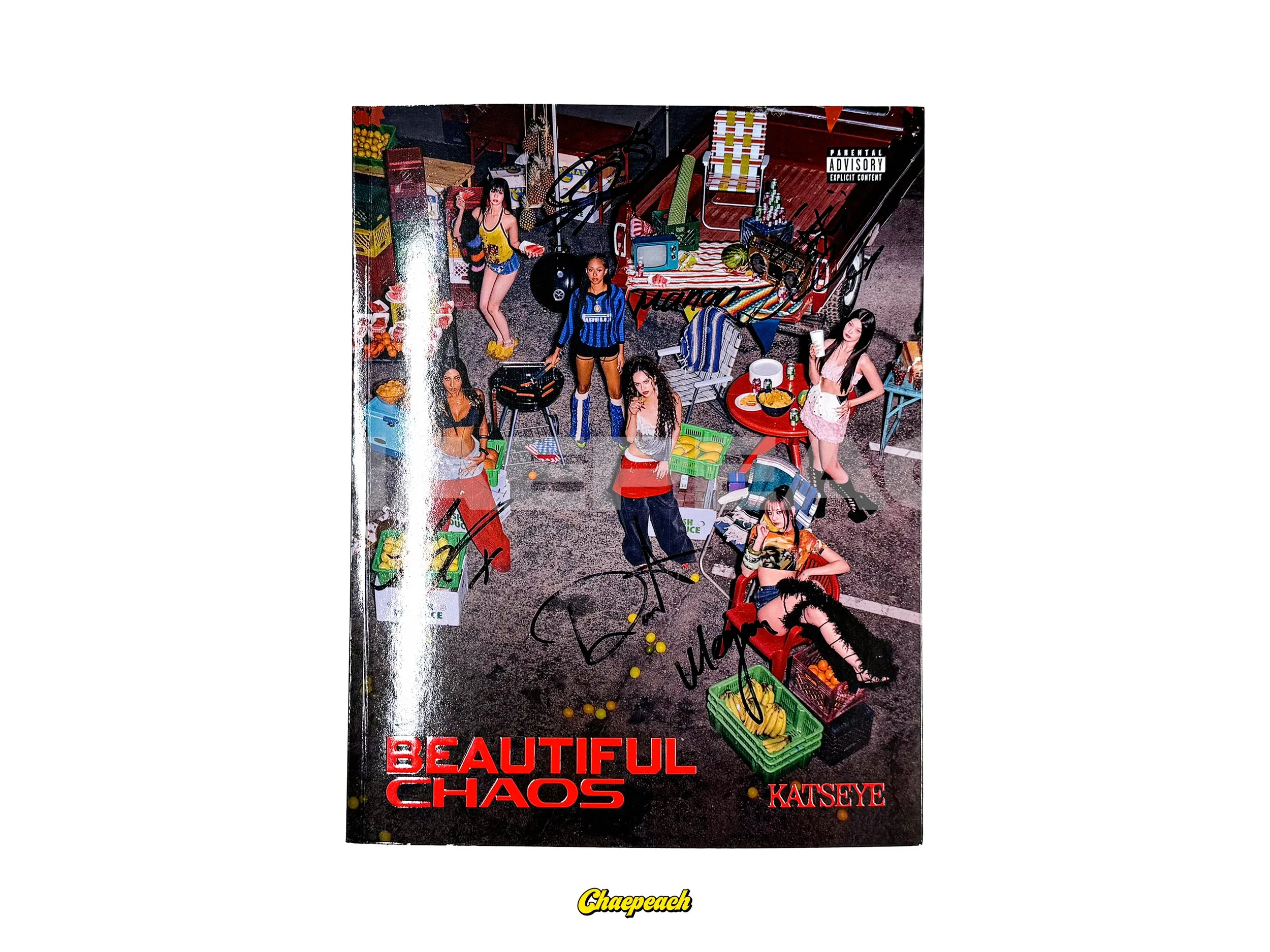 KATSEYE - BEAUTIFUL CHAOS (BEAUTIFUL VER.) SIGNED ALBUM
