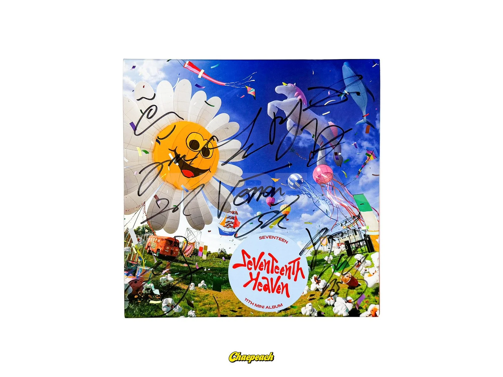 SEVENTEEN - SEVENTEENTH HEAVEN (PM 2:14 Ver.) SIGNED ALBUM NEW