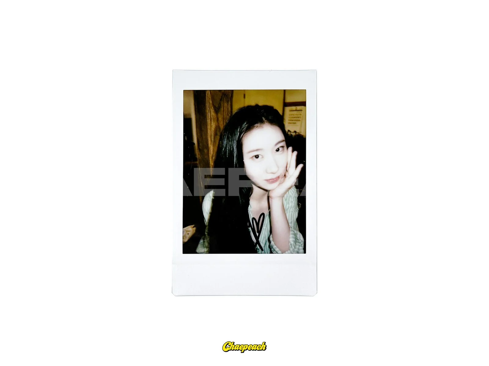 ITZY - CHAERYEONG SIGNED POLAROID (One Summer Day)