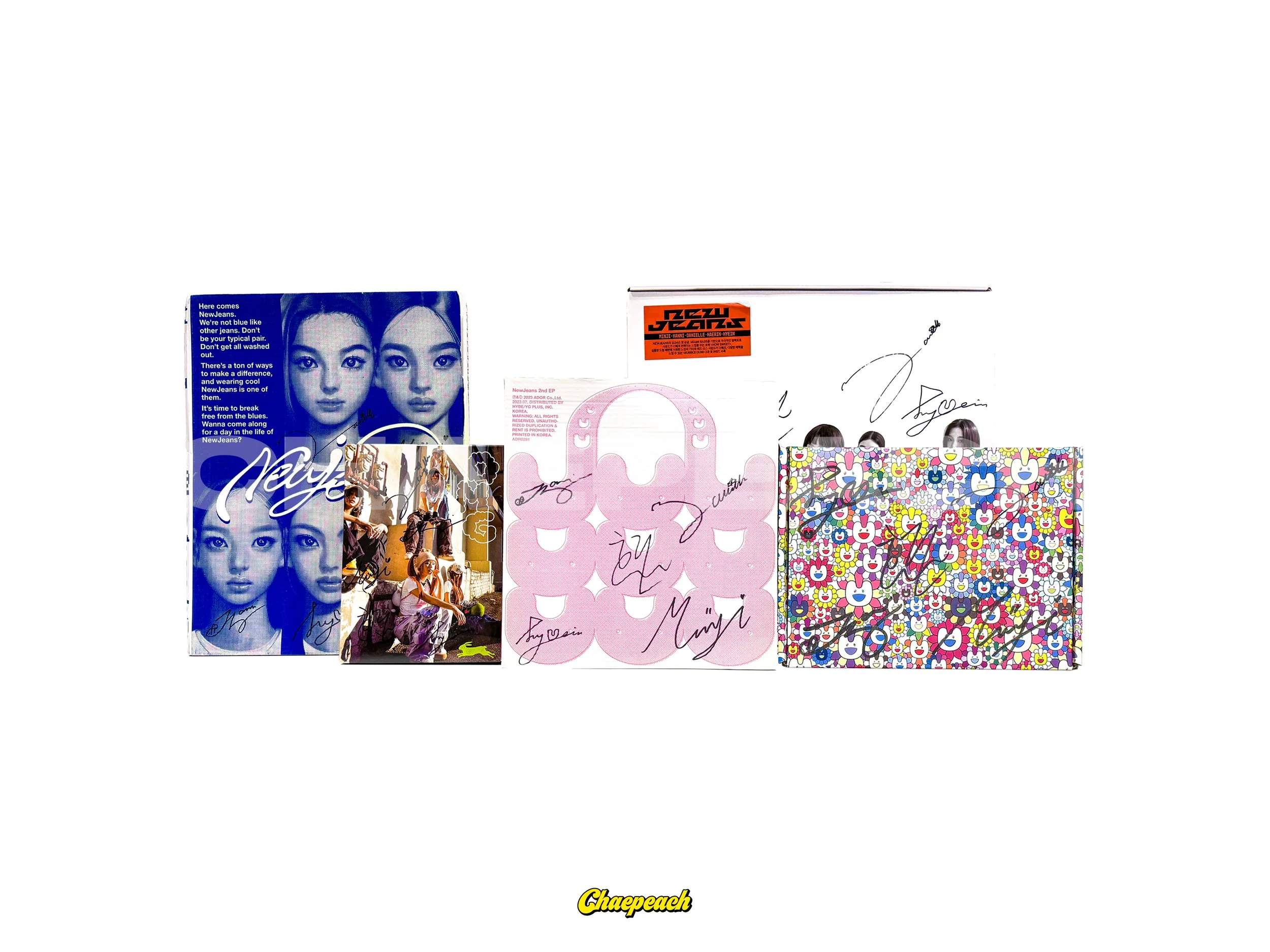 NewJeans - Complete Signed Album Collection