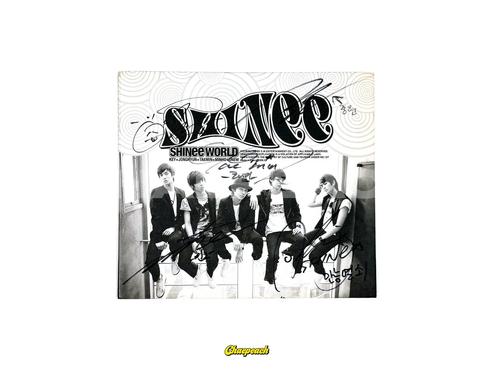 SHINee - The SHINee World (Version B) SIGNED ALBUM