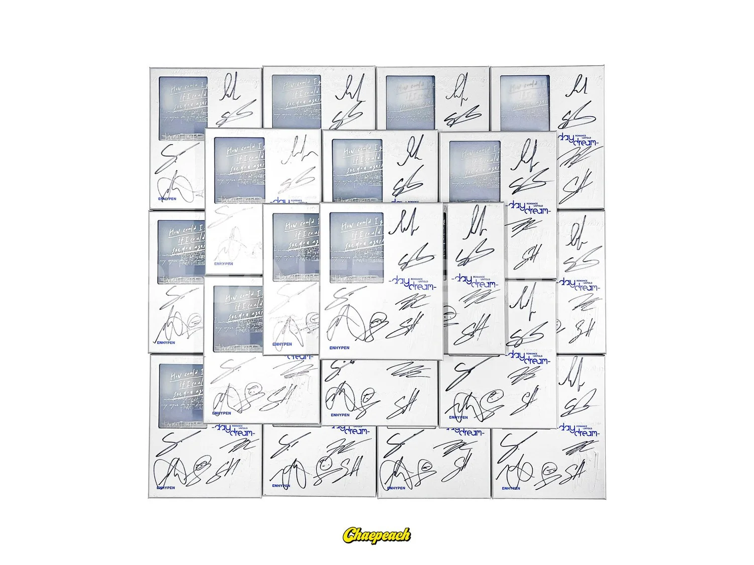 ENHYPEN ROMANCE UNTOLD daydream SIGNED PROMO ALBUM — chaepeach