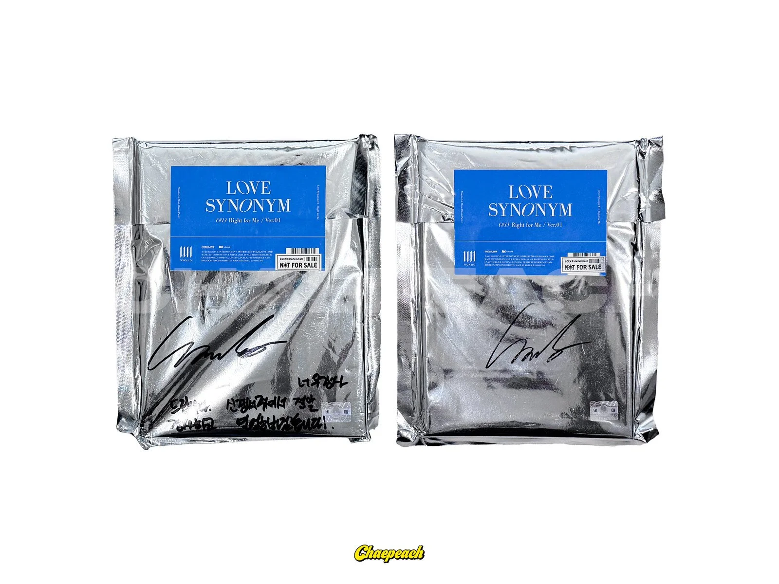 WONHO - Love Synonym #1: Right for Me (Ver. 1) SIGNED ALBUM