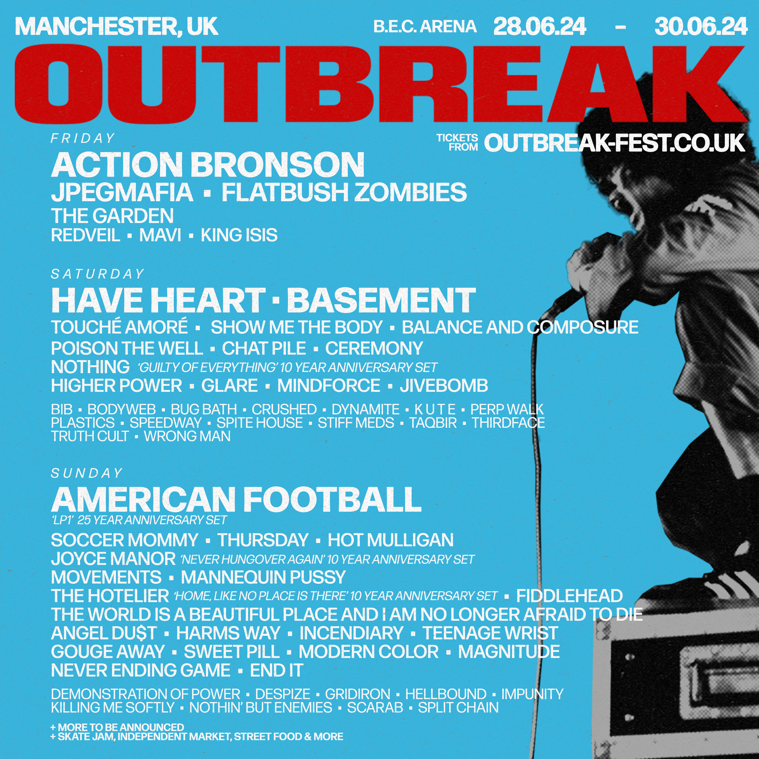 outbreak fest 2024 poster
