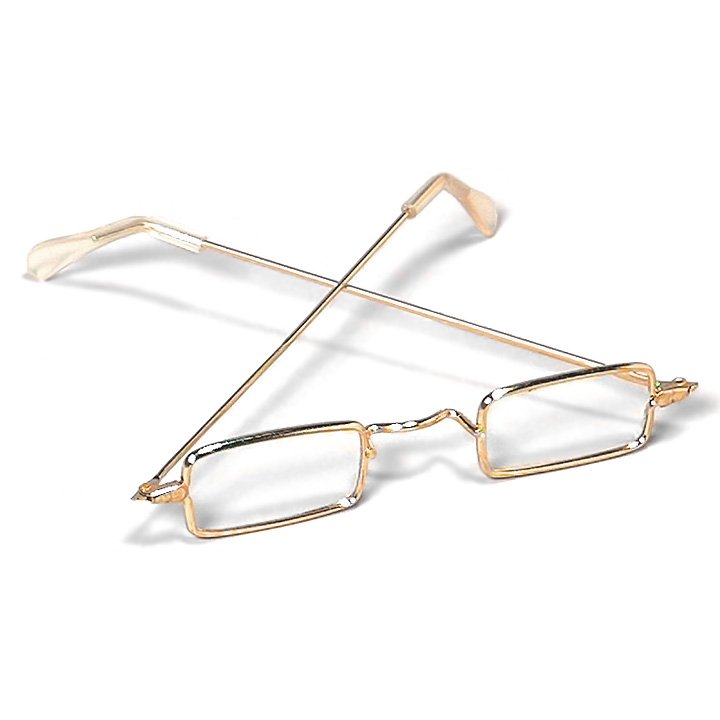 Rectangular Santa Glasses