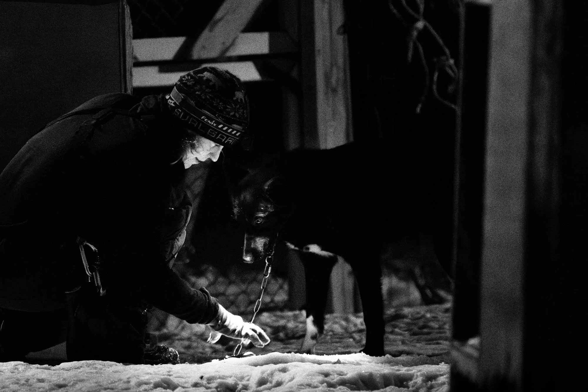 Svalbard : Exit to daylight. 
(FI: Pakotie p&auml;iv&auml;nvaloon)

I was able to spend three weeks in @spitsbergen_artists_center in Longyearbyen, the capital of Svalbard (Norway), during the polar night in December.
🌑
My goal was to take photos of