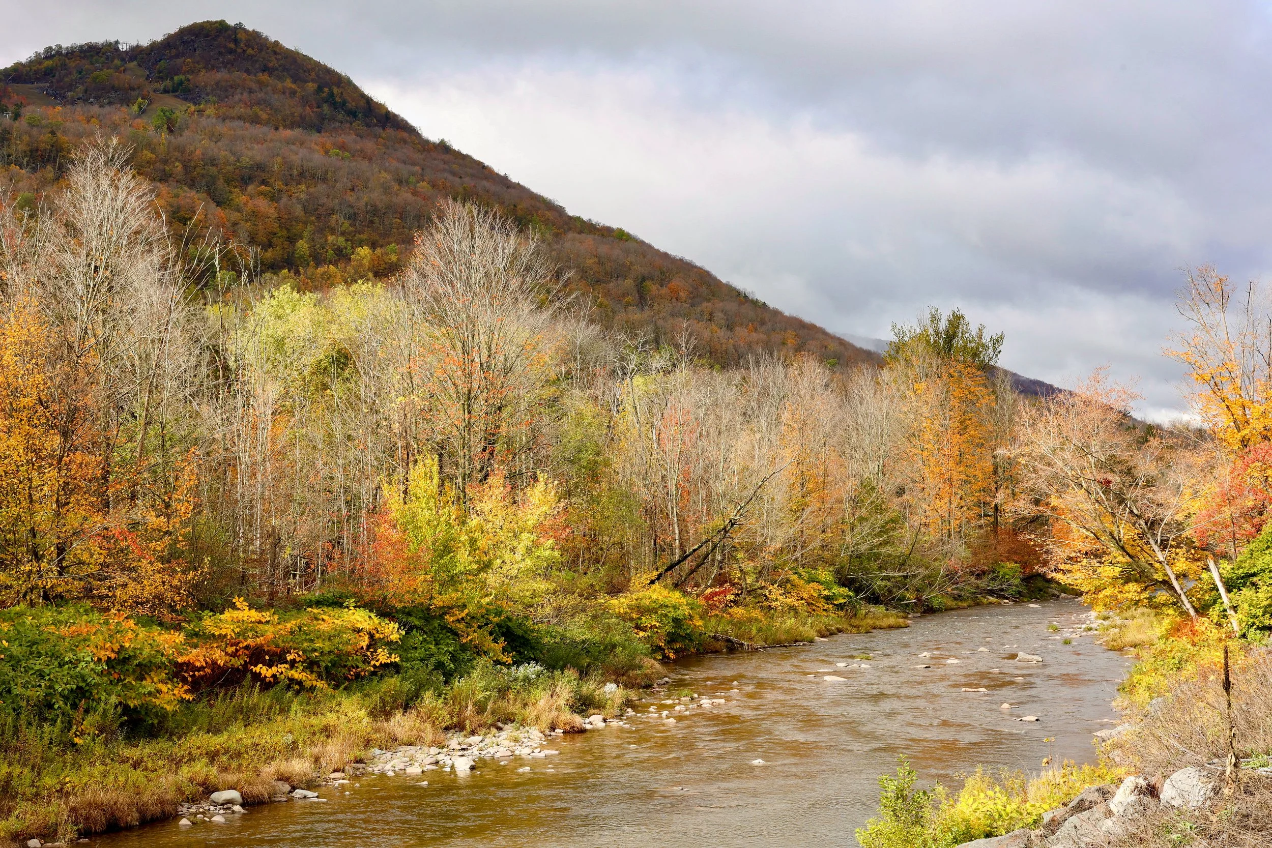 The perfect Fall getaway is a cozy weekend in the Catskills.