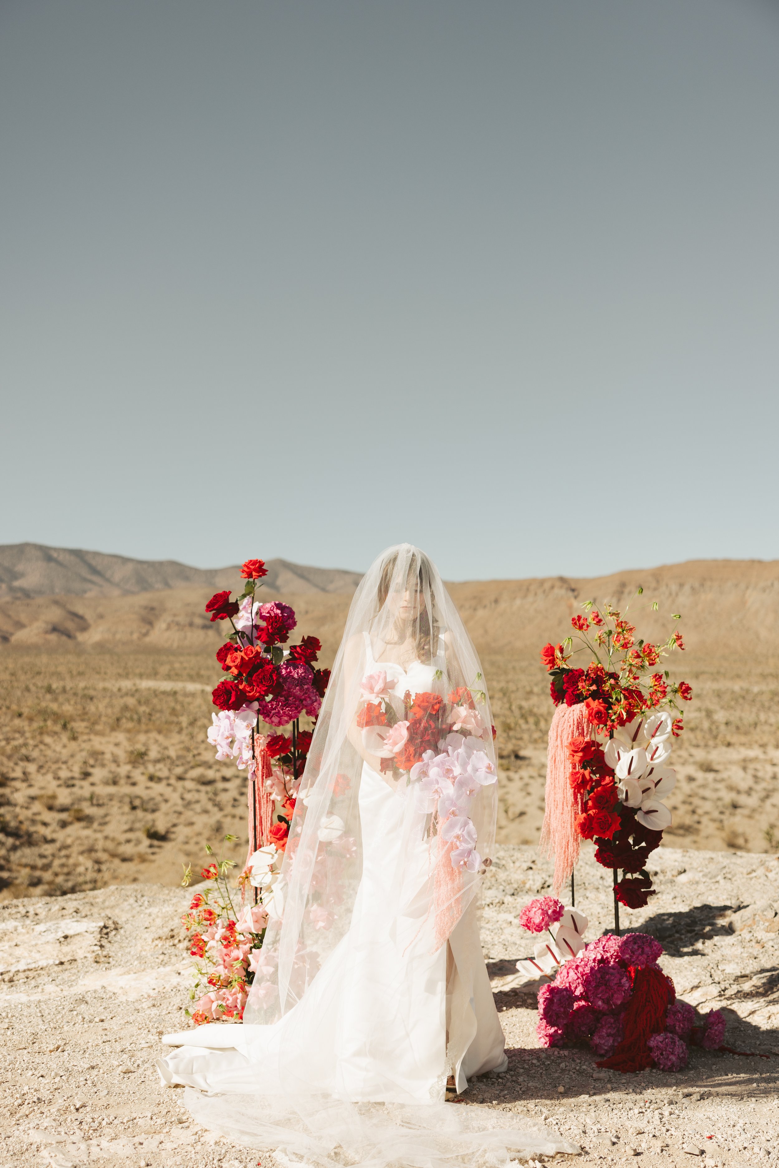 bridal floral ceremony installation 