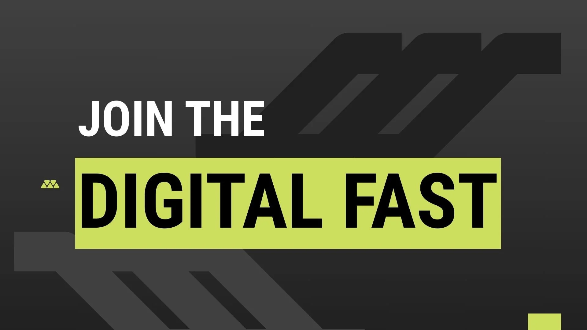 Digital Fast — Grace Church San Diego