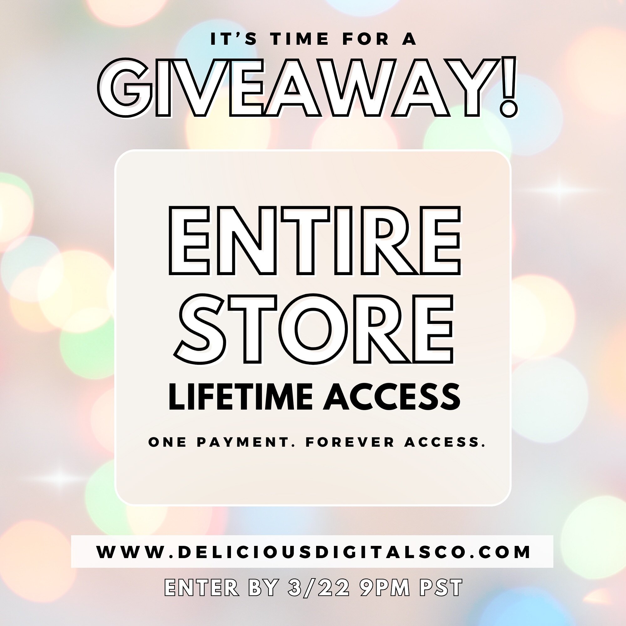 👀 it&rsquo;s our biggest giveaway yet&hellip;

Enter to win access to alllllll of DD designs. 450 designs and counting 🤯

THREE lucky winners will be added to the google drive where you can find all of my designs, organized by type and theme. googl