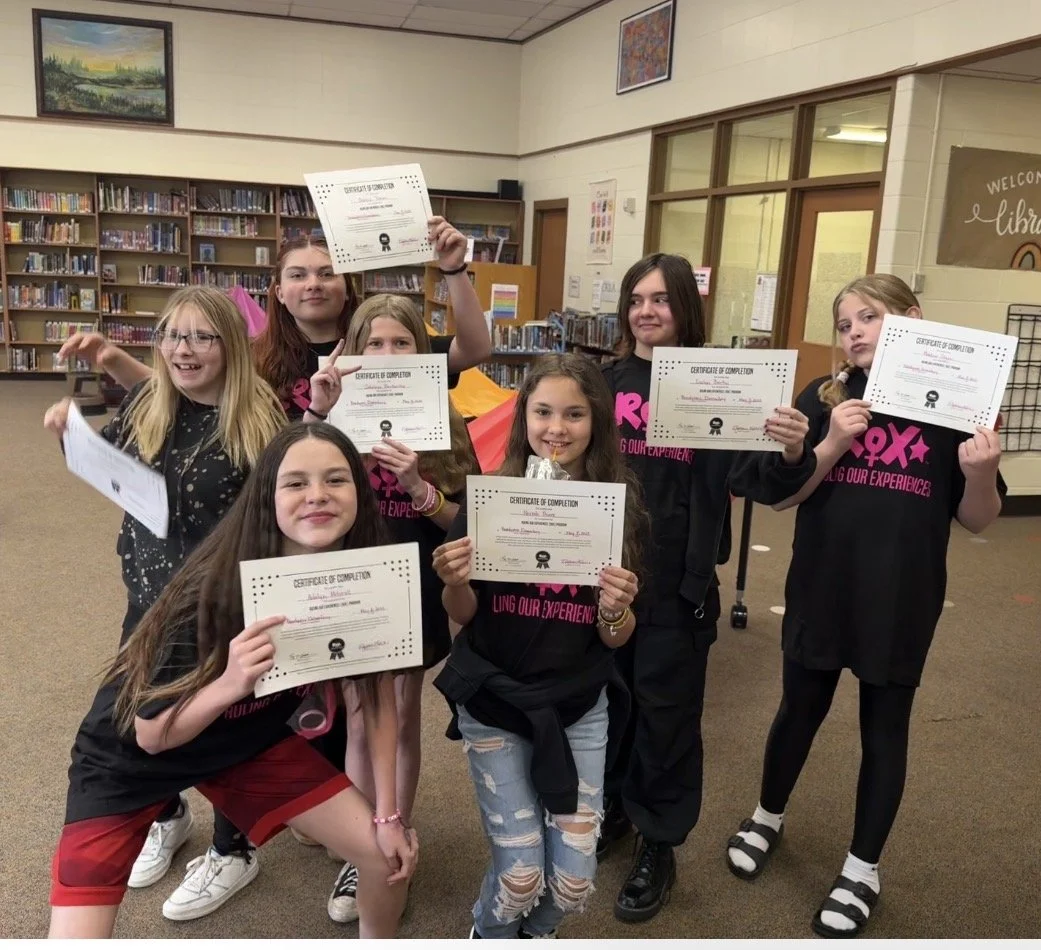 Michigan ROX Program: 6th grade ROX Girls express their needs and support others