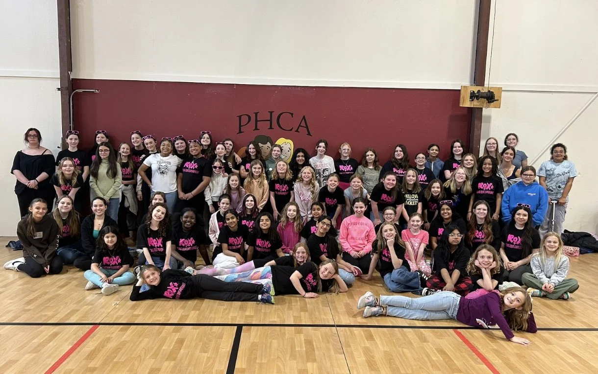 Ohio ROX Program: ROX Girls lead a food drive serving more than 56 families