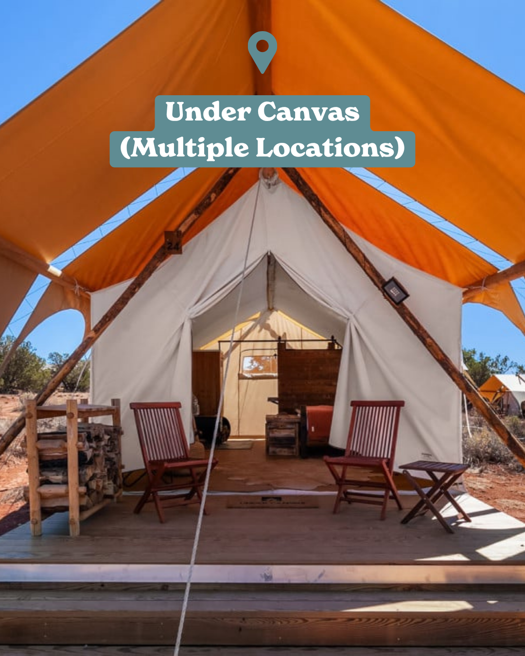 Under Canvas Glamping Tent