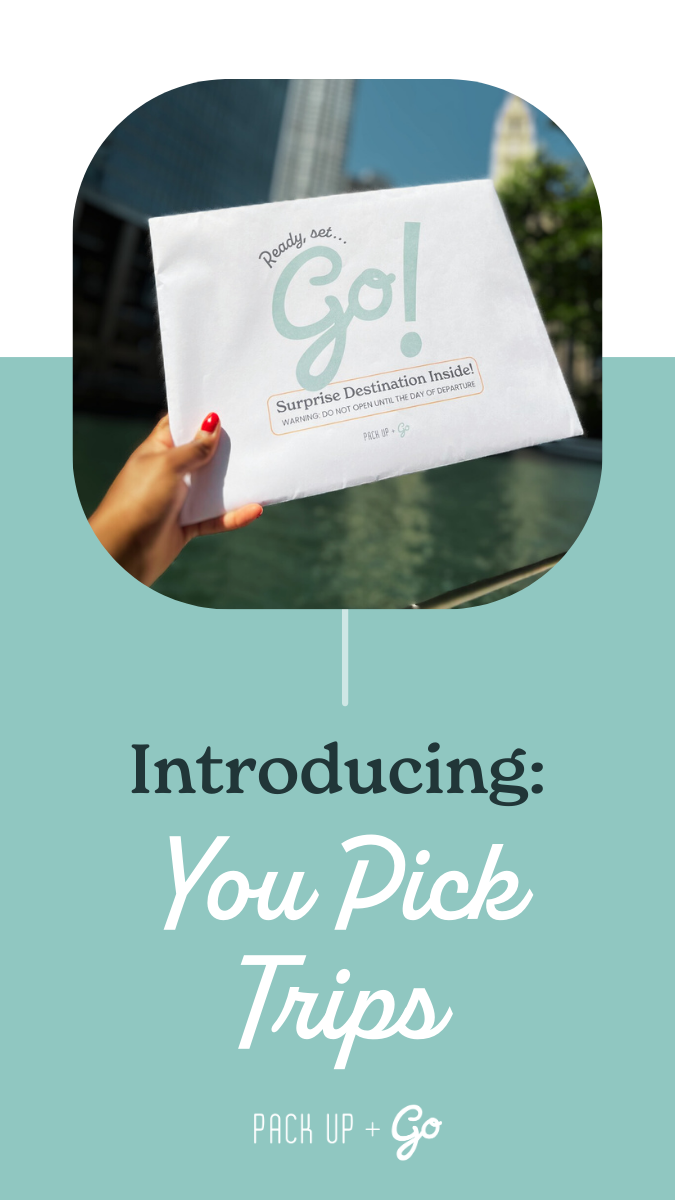 You Pick Program Introducing You Pick Trips: Freedom to Choose Your Destination — Pack ...