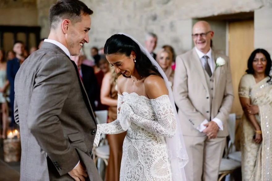 Our gorgeous bride @binagubbin wearing @grace_loves_lace 

Stunning photos by @pauljosephphotography 

Alterations by @meganjaynebridalcouture 

Venue @the_priests_house 

We are obsessed 🙌🏼

Also, we LOVE when our brides want to add something supe
