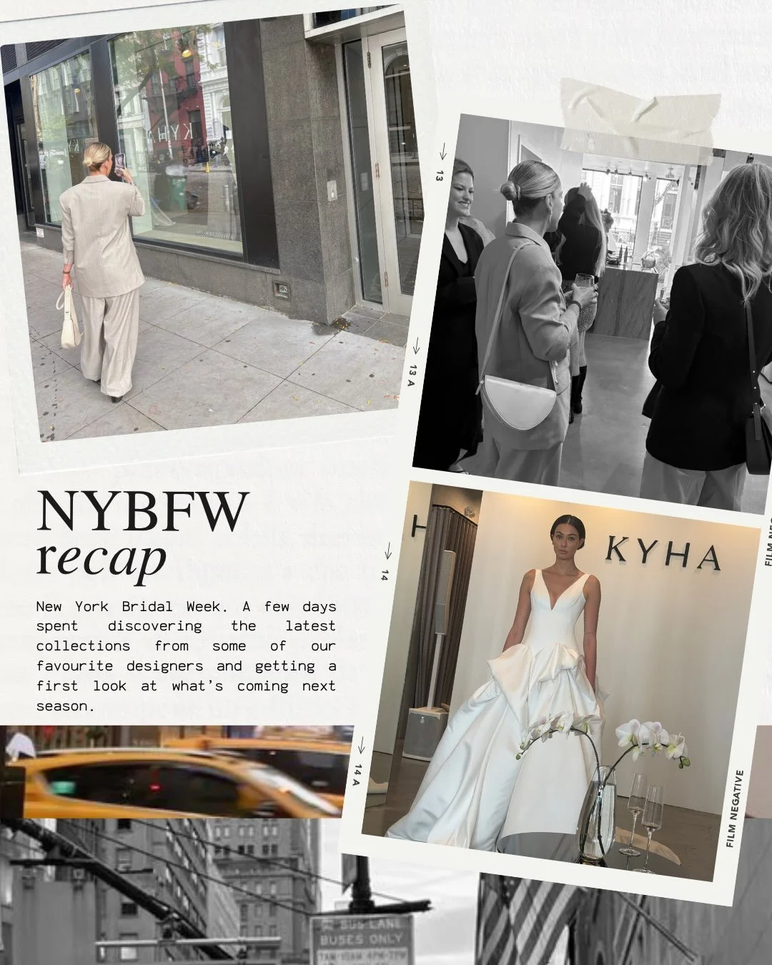 NYBFW RECAP 🚕✨

#newyork #bridalfashionweek #newyorkfashionweek #weddingdress #bridal