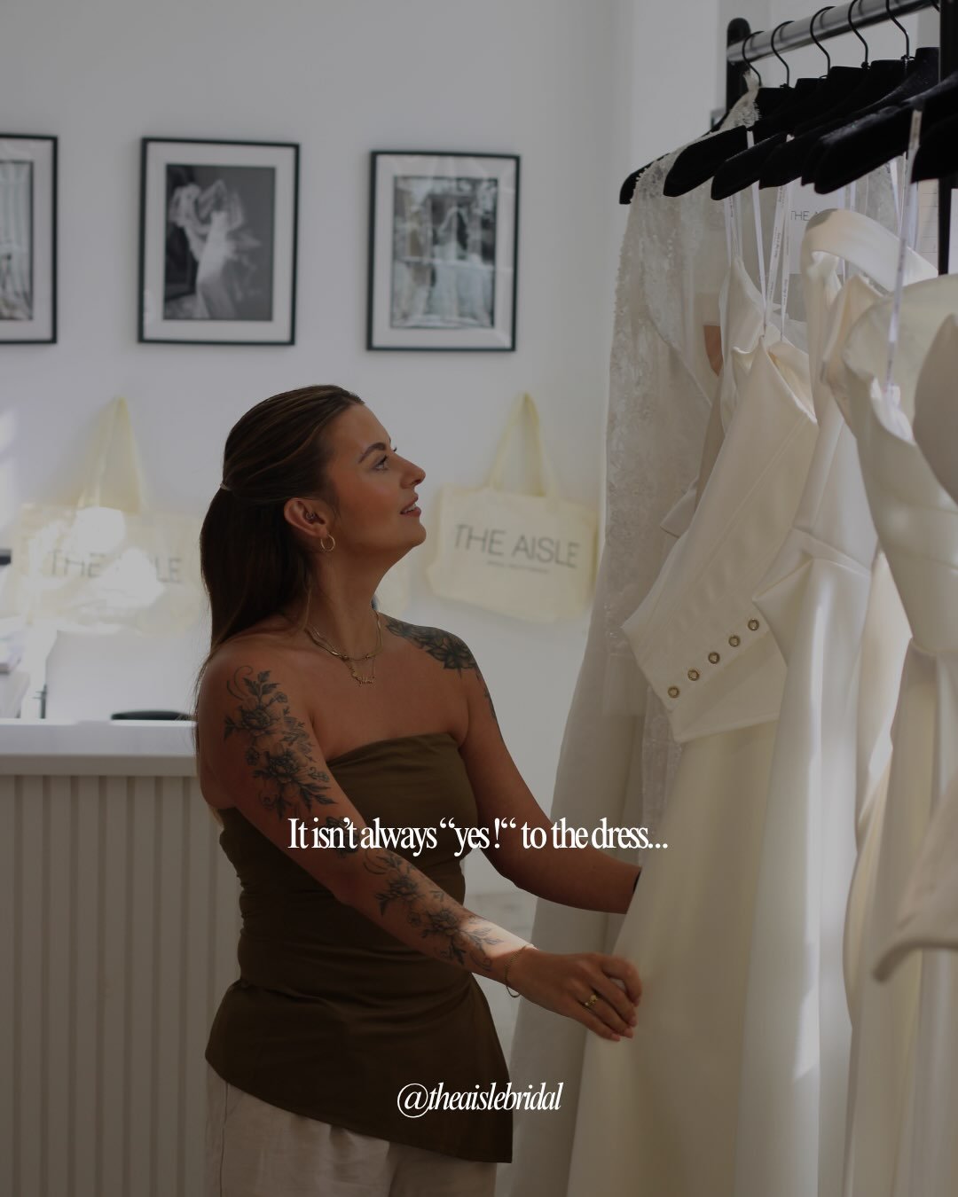 It isn&rsquo;t always &ldquo;yes&rdquo; to the dress&hellip;

#yestothedress #bridetobe #weddinginspo #2028bride #bridalstudio