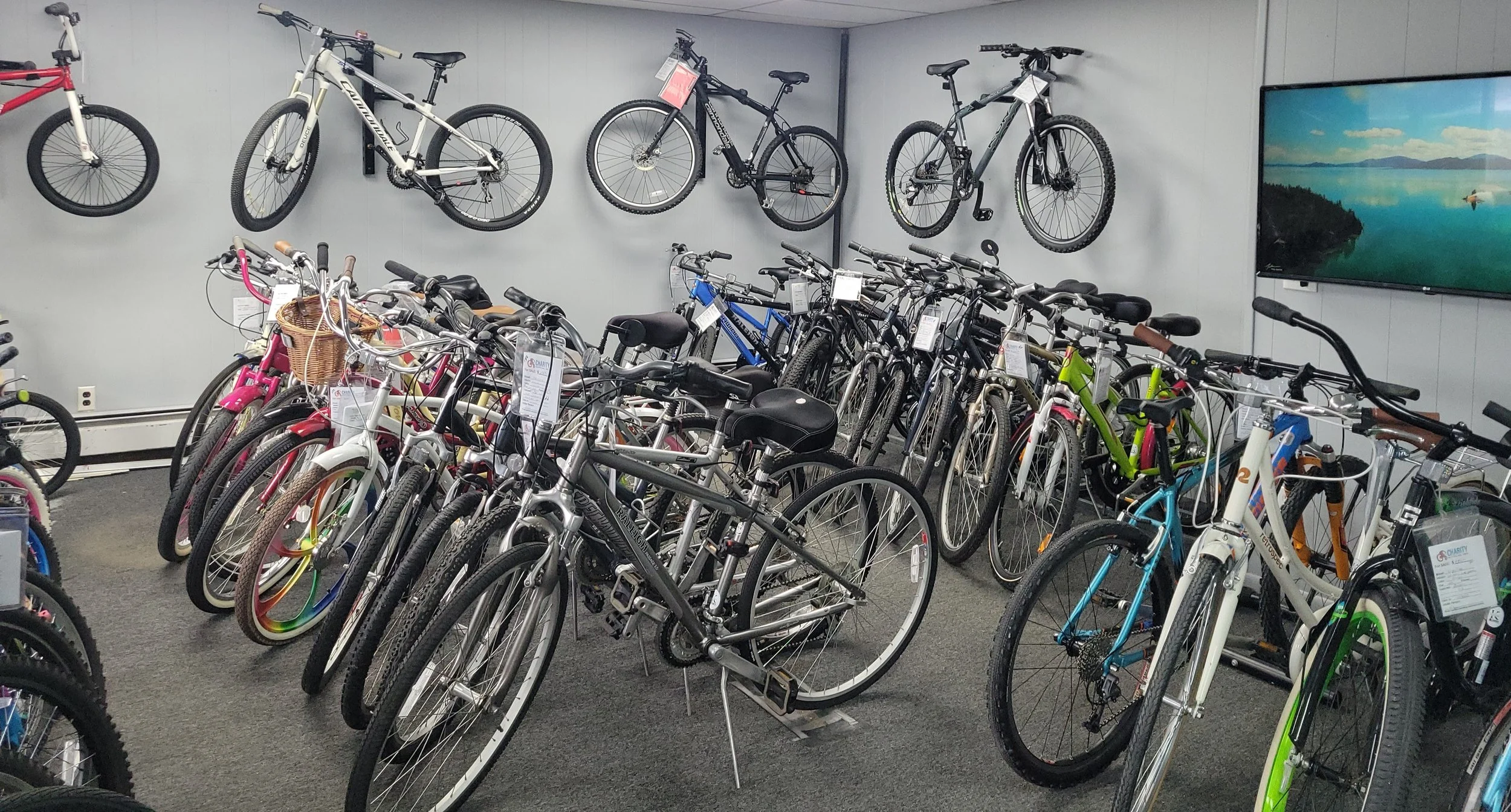 In addition to our mission, we are a Full Service Bike Shop!! Repairs, Parts and Sales