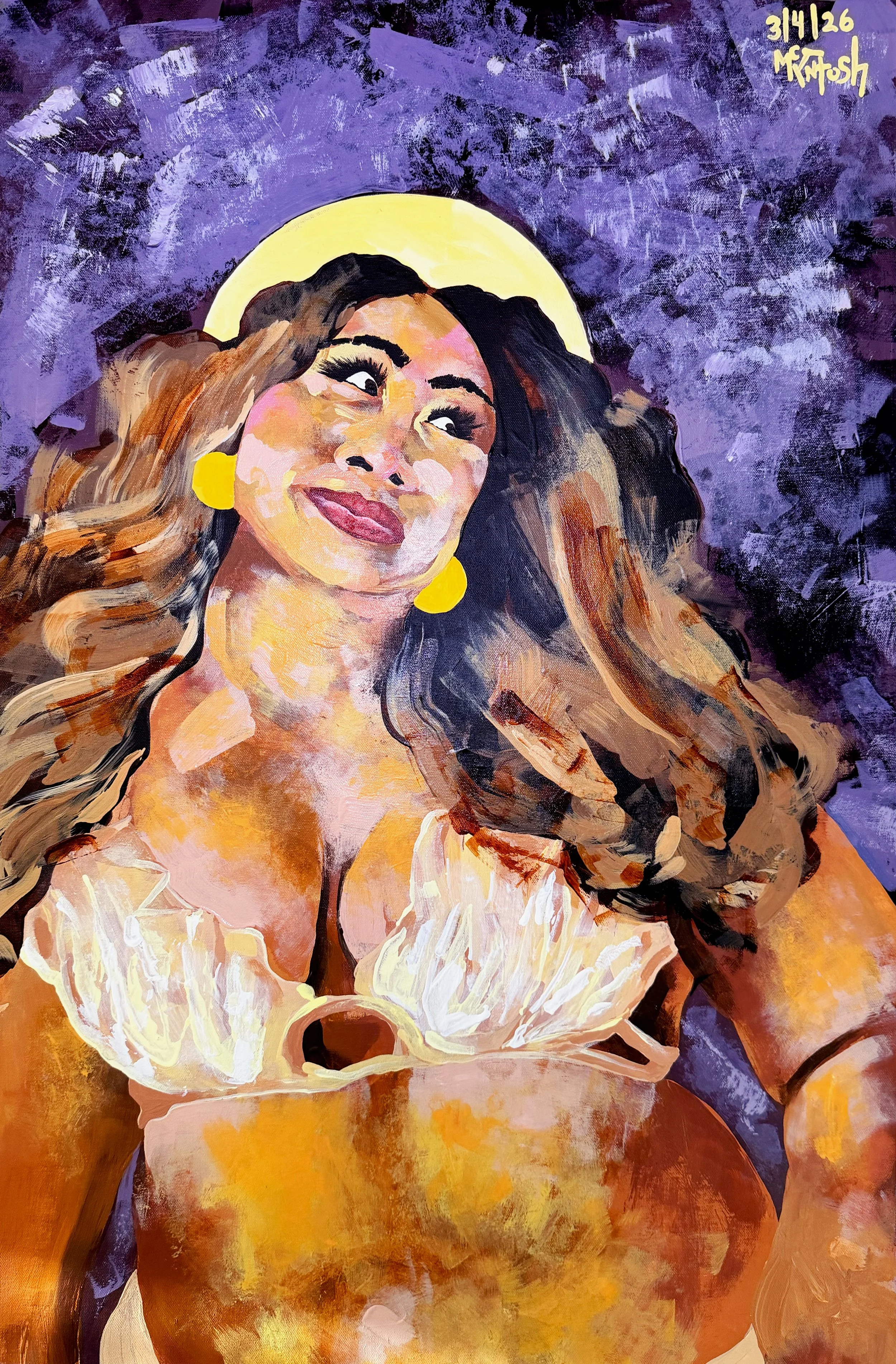 Melanin in Micronesia
24 in by 36 in 
Acrylic 
Memphis, US
2026