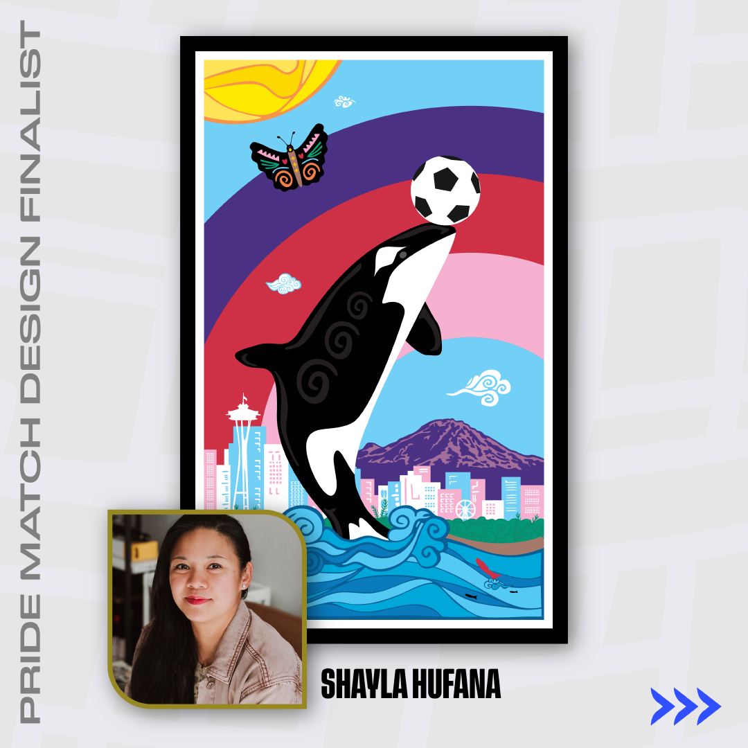 Seattle FIFA World Cup 2026 Pride Design Finalist