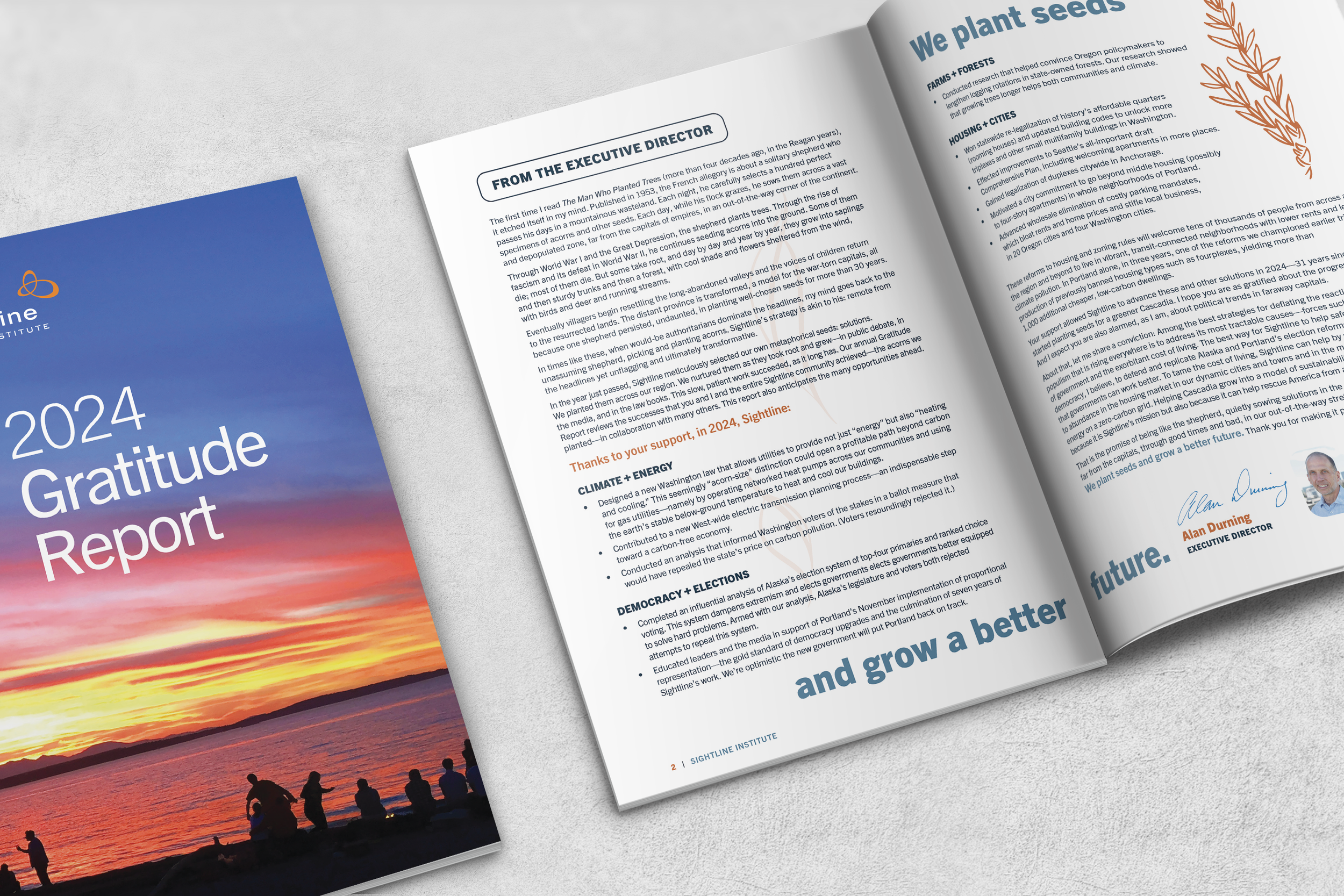 Sightline Institute 2024 Gratitude Report