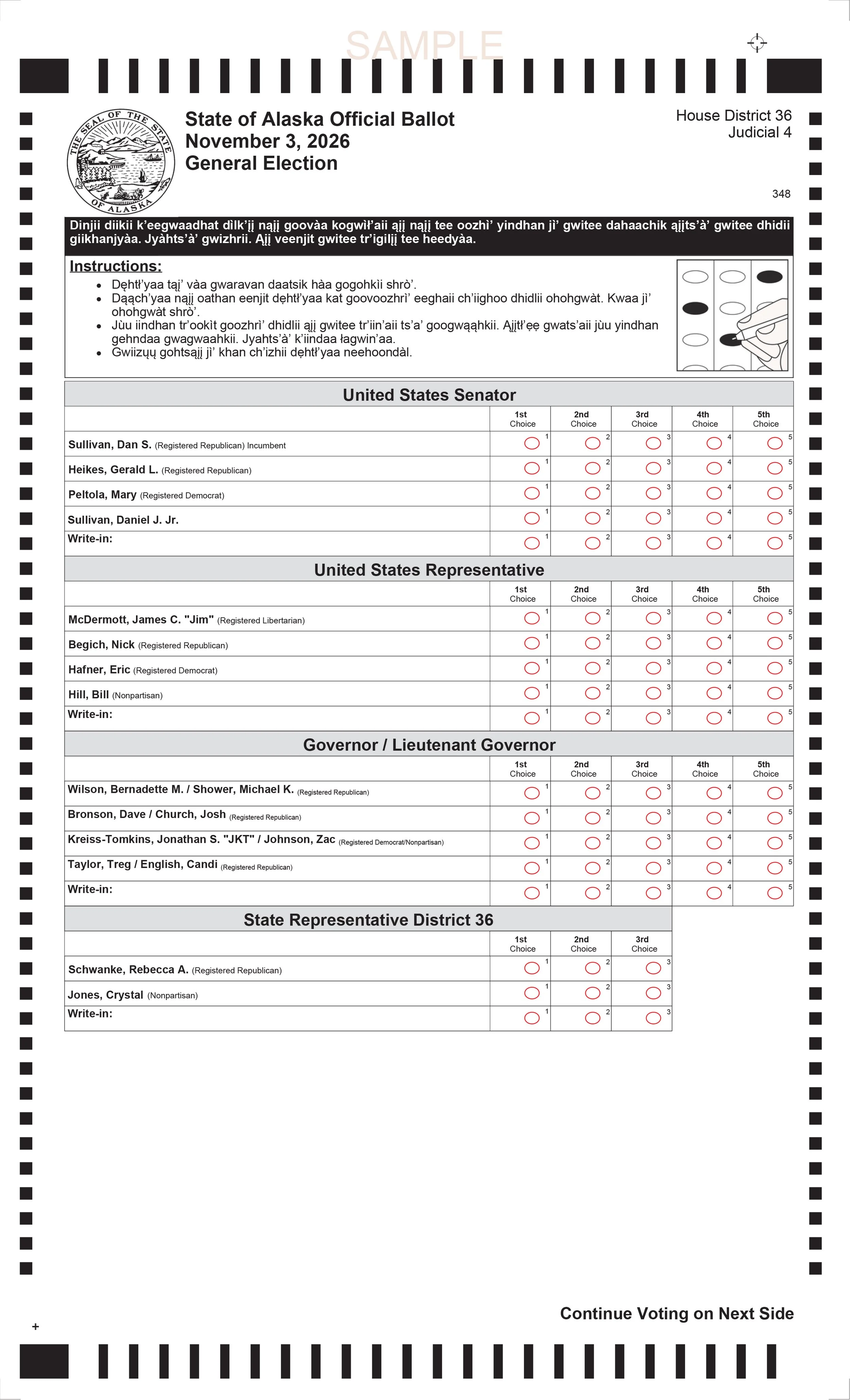 Gwichyaa Zhee HD36-JD4 Ballot Pg.1