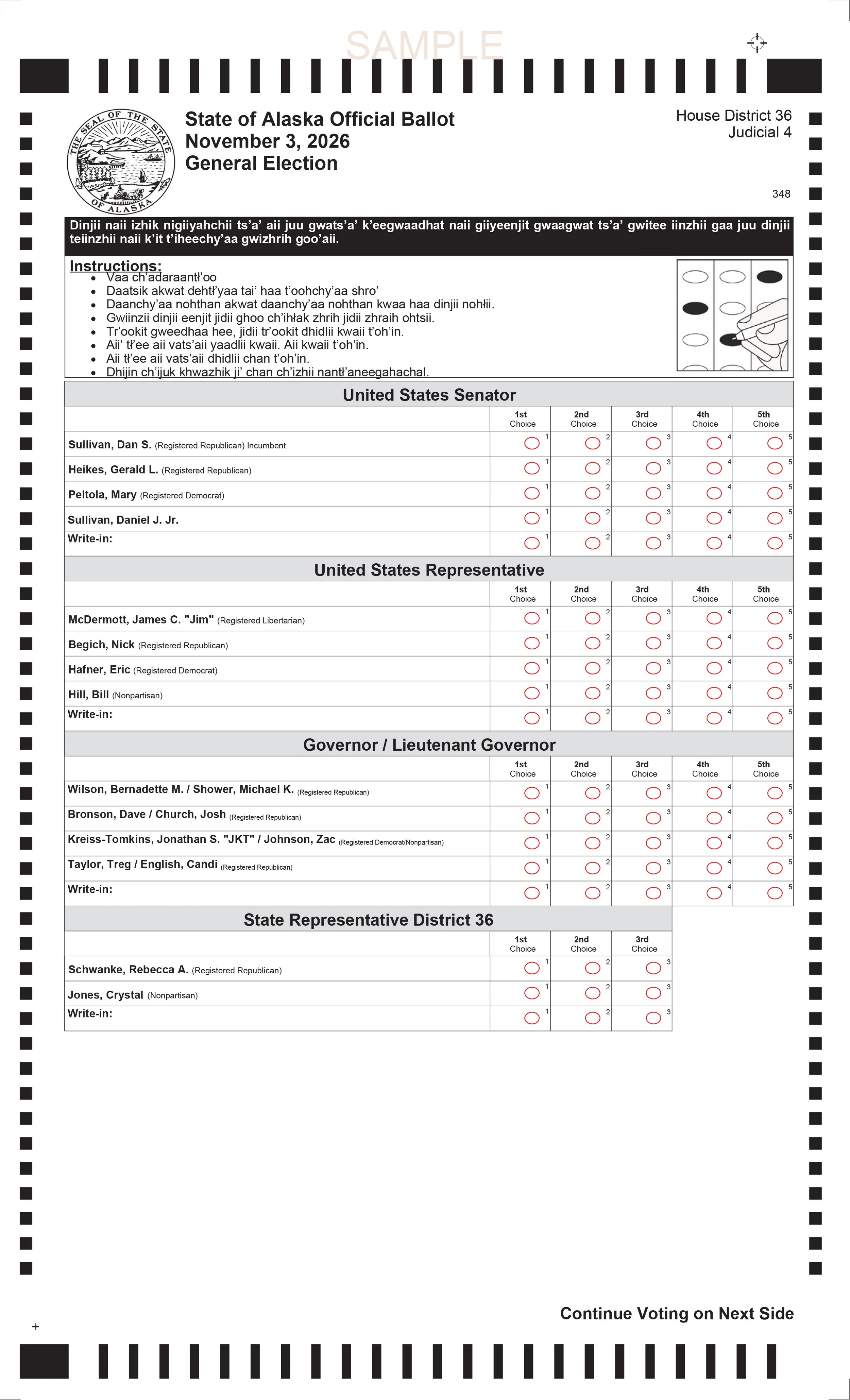 Neetsaįį HD36-JD4 Ballot Pg.1