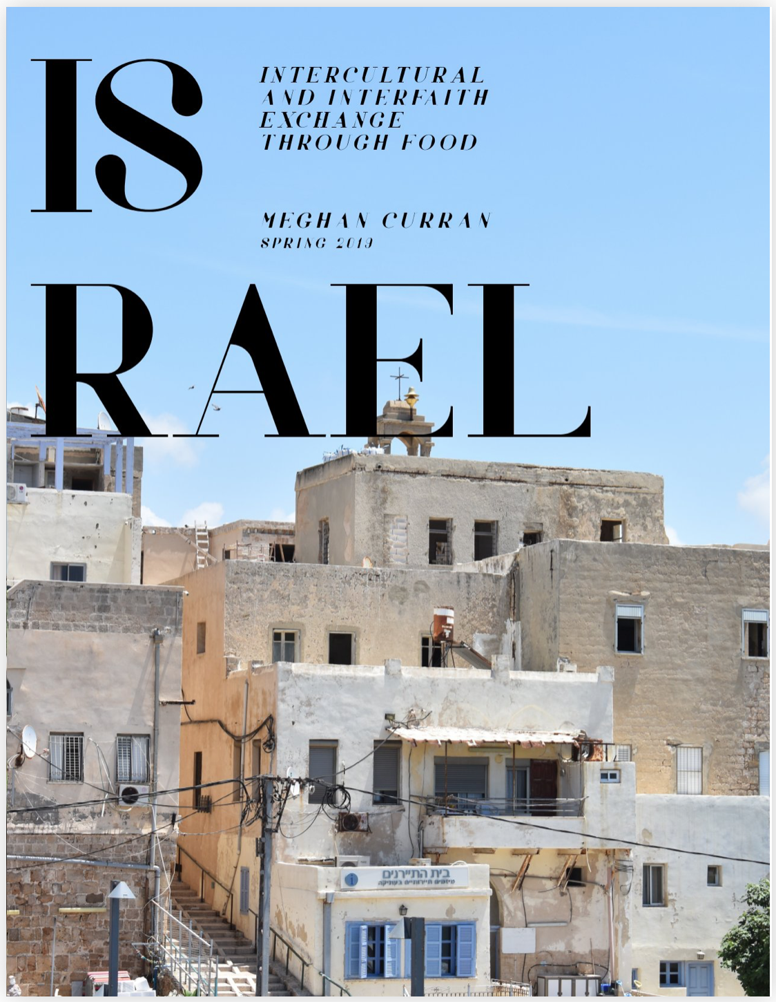 Writing: Food & Culture in Israel