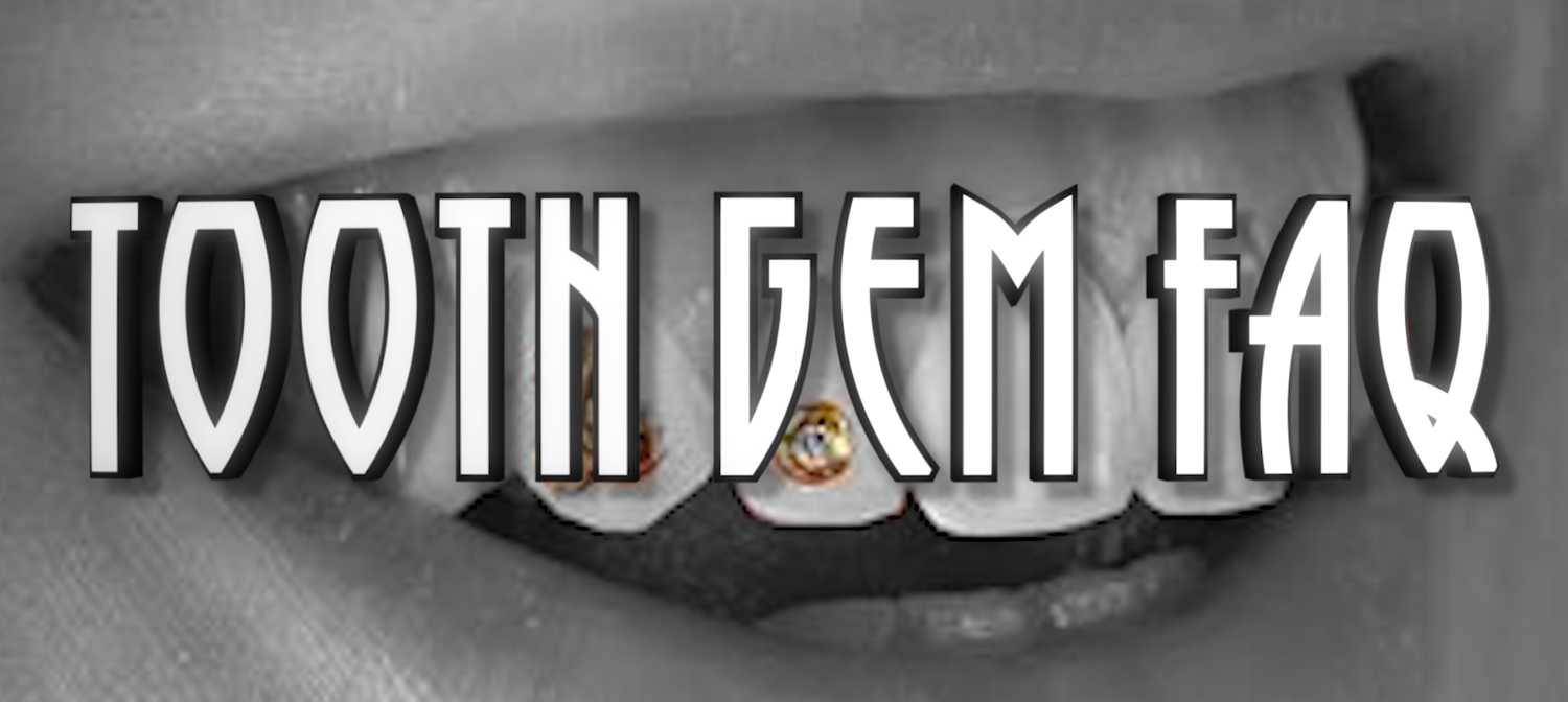 Tooth Gem FAQ — LIVE BY THE SWORD TATTOO