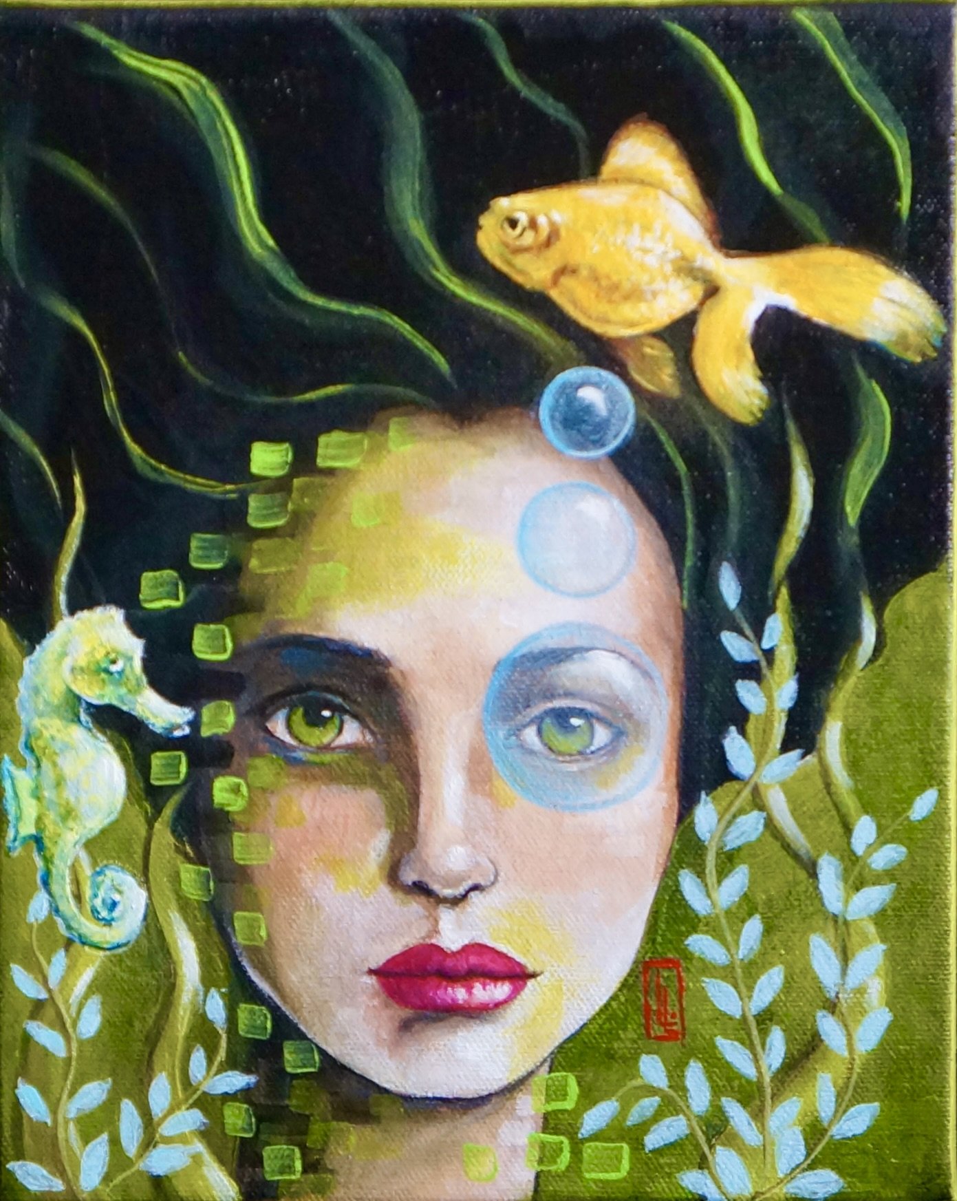 "The Face of a Mermaid"