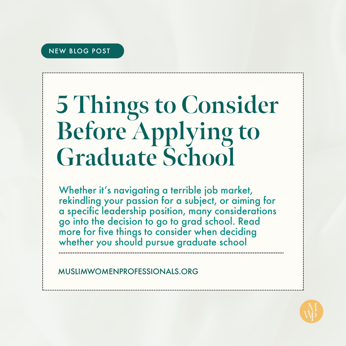 Grad School Tips