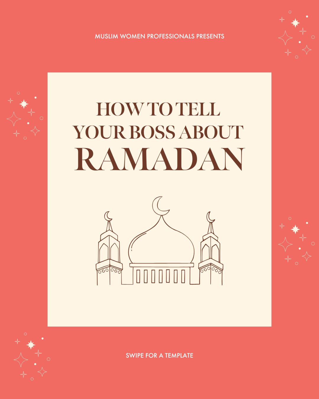 How to Tell Your Boss About Ramadan