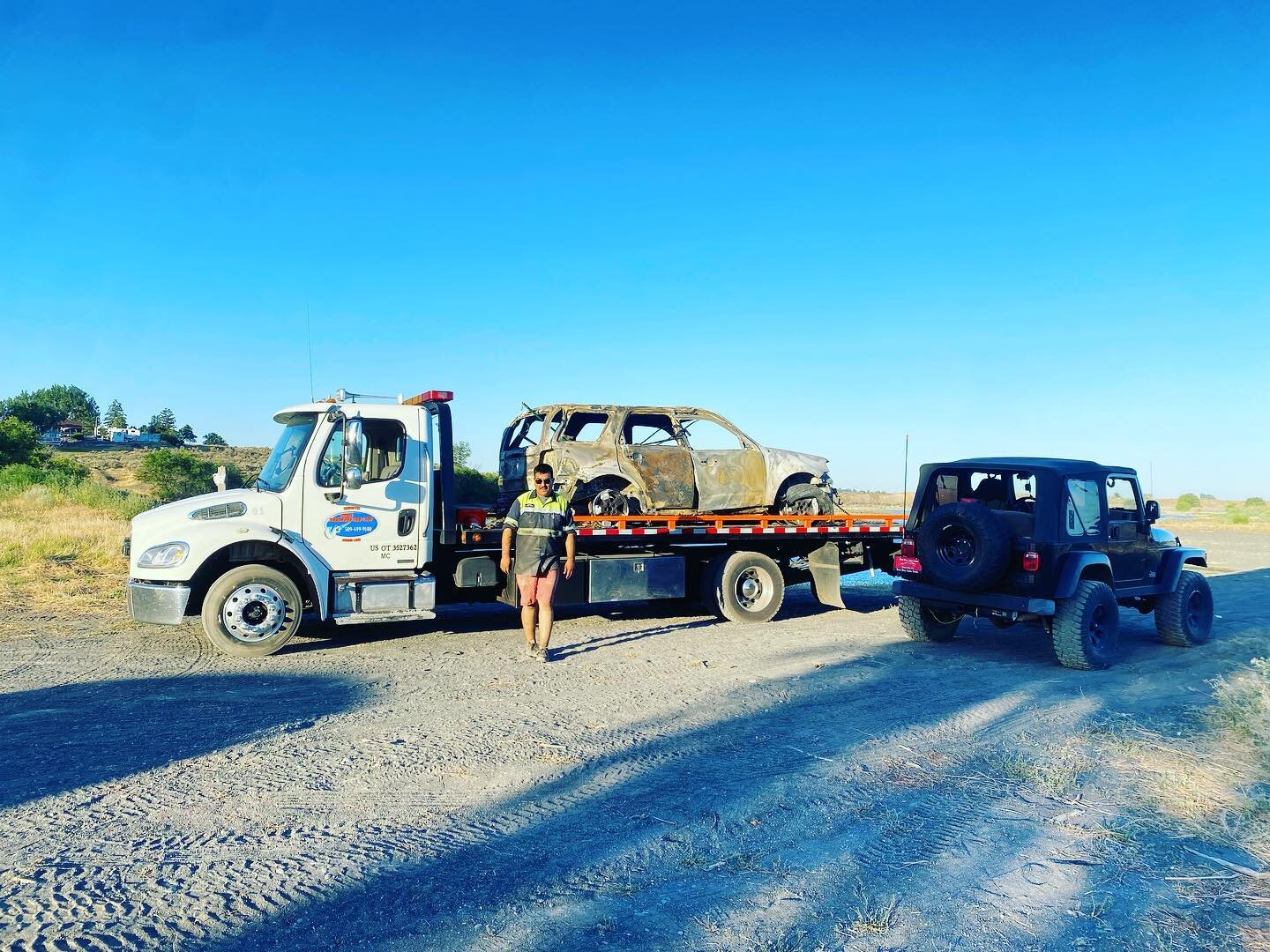 Fun times at the shop and on the road! A few interesting tow jobs  this week.