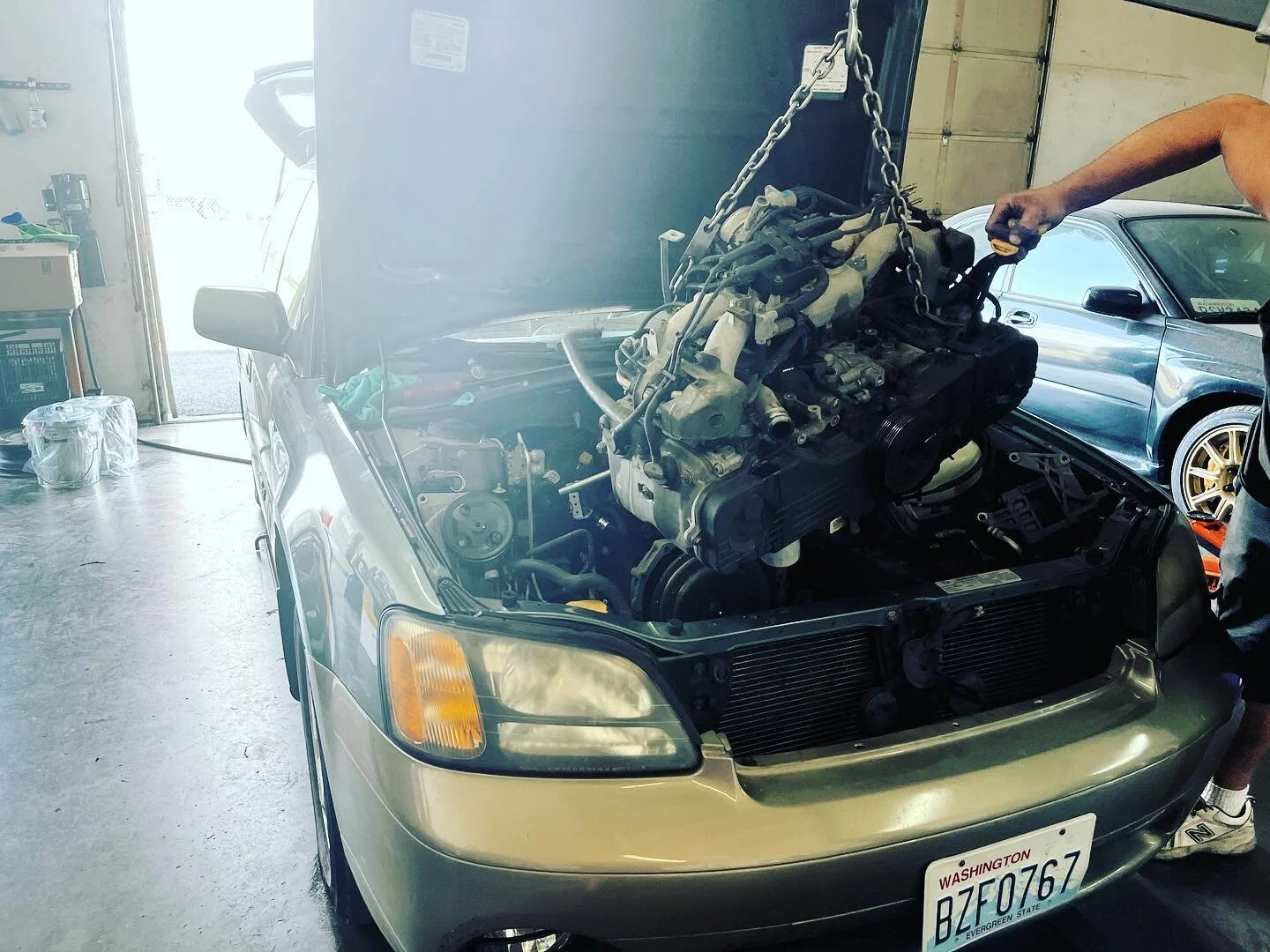 Lots of subaru work in the shop, head gaskets on an Outback with Nate and our tow trucks keeping busy with everything from Porsche’s with flat tires to the frito lay truck! Great job guys!