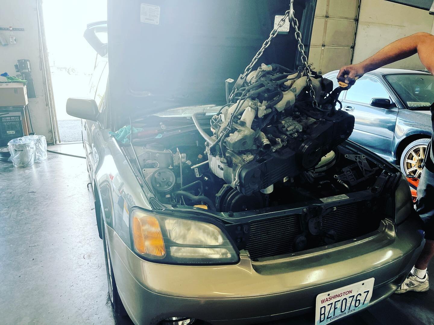 Lots of subaru work in the shop, head gaskets on an Outback with Nate and our tow trucks keeping busy with everything from Porsche&rsquo;s with flat tires to the frito lay truck! Great job guys!
